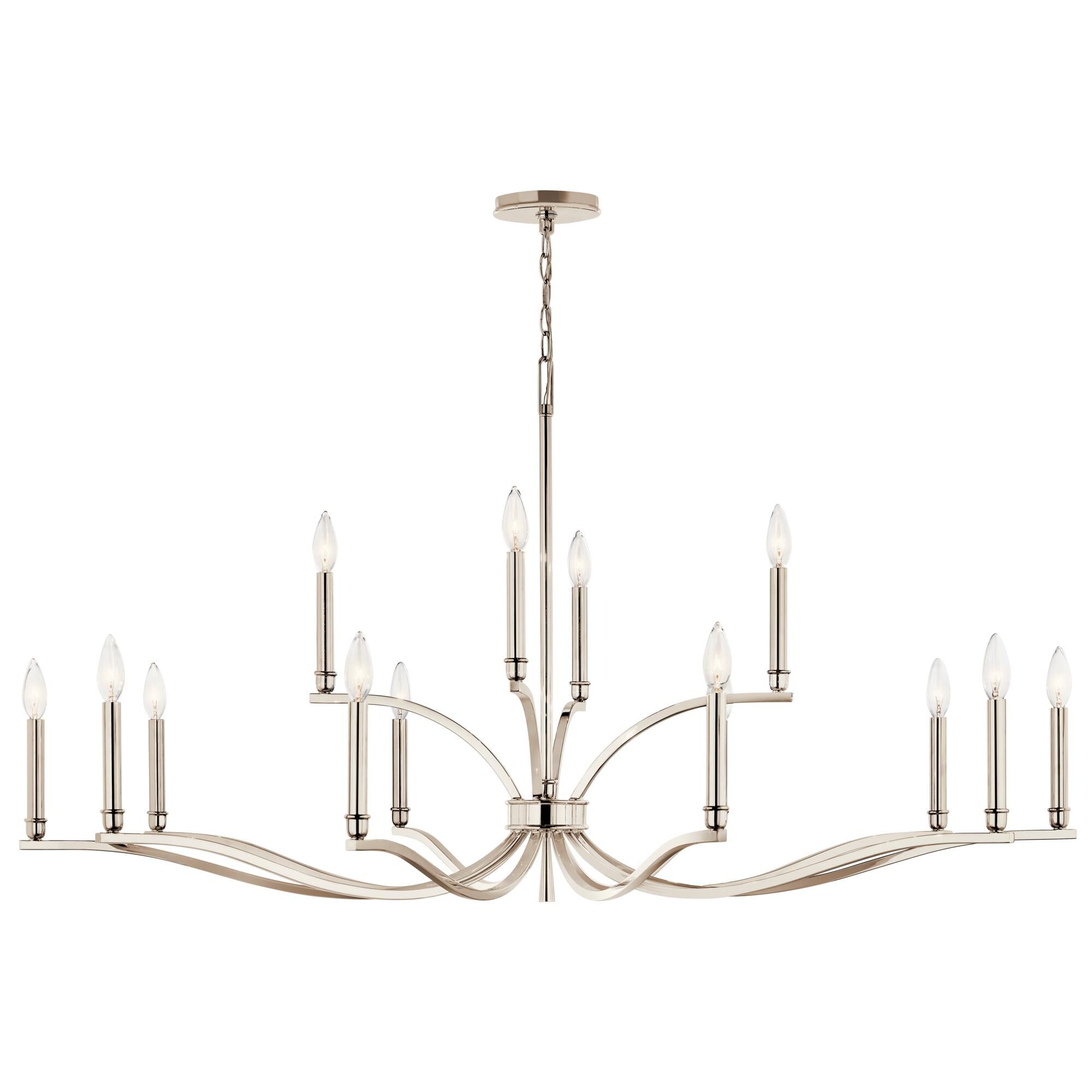Malene 53 Inch Chandelier,