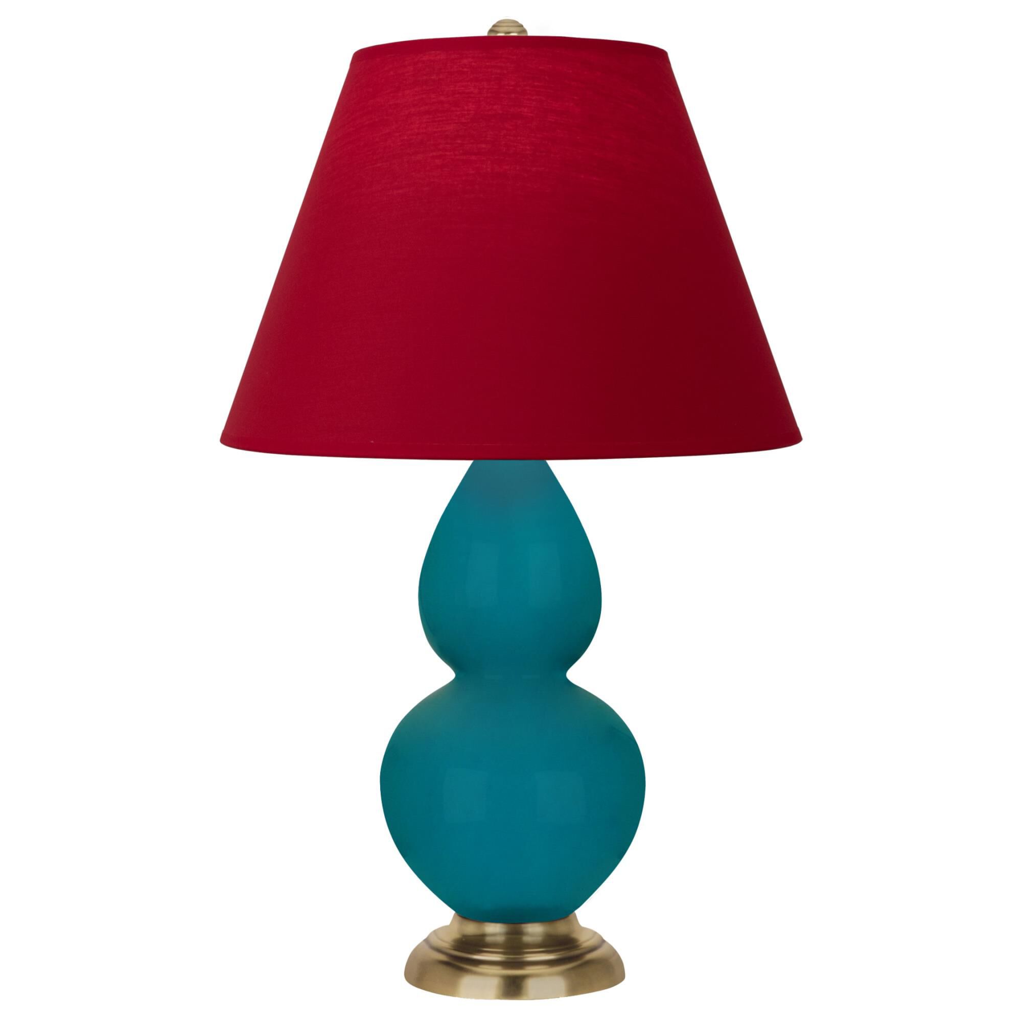 Small Double Gourd 23 Inch Table Lamp by Robert Abbey