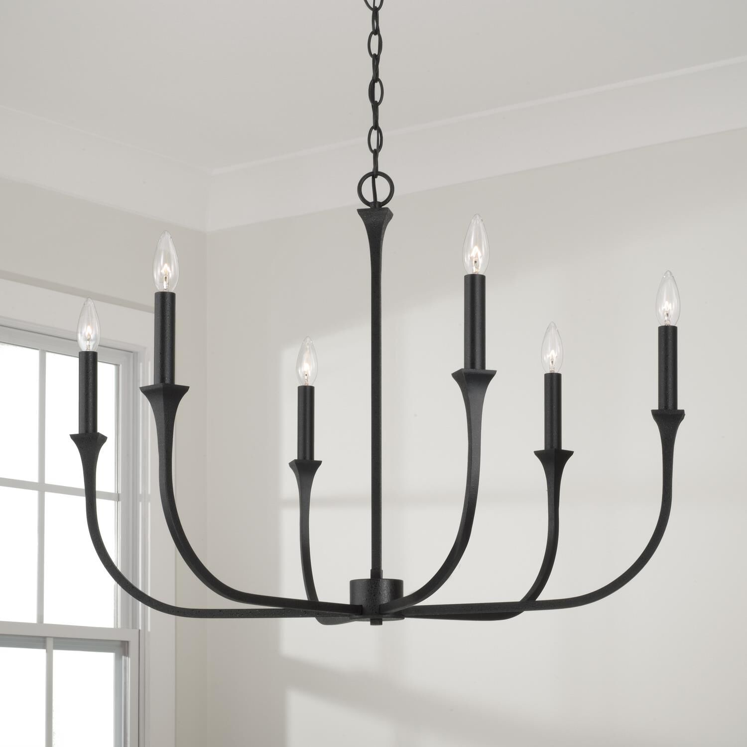 Shown in Black Iron finish