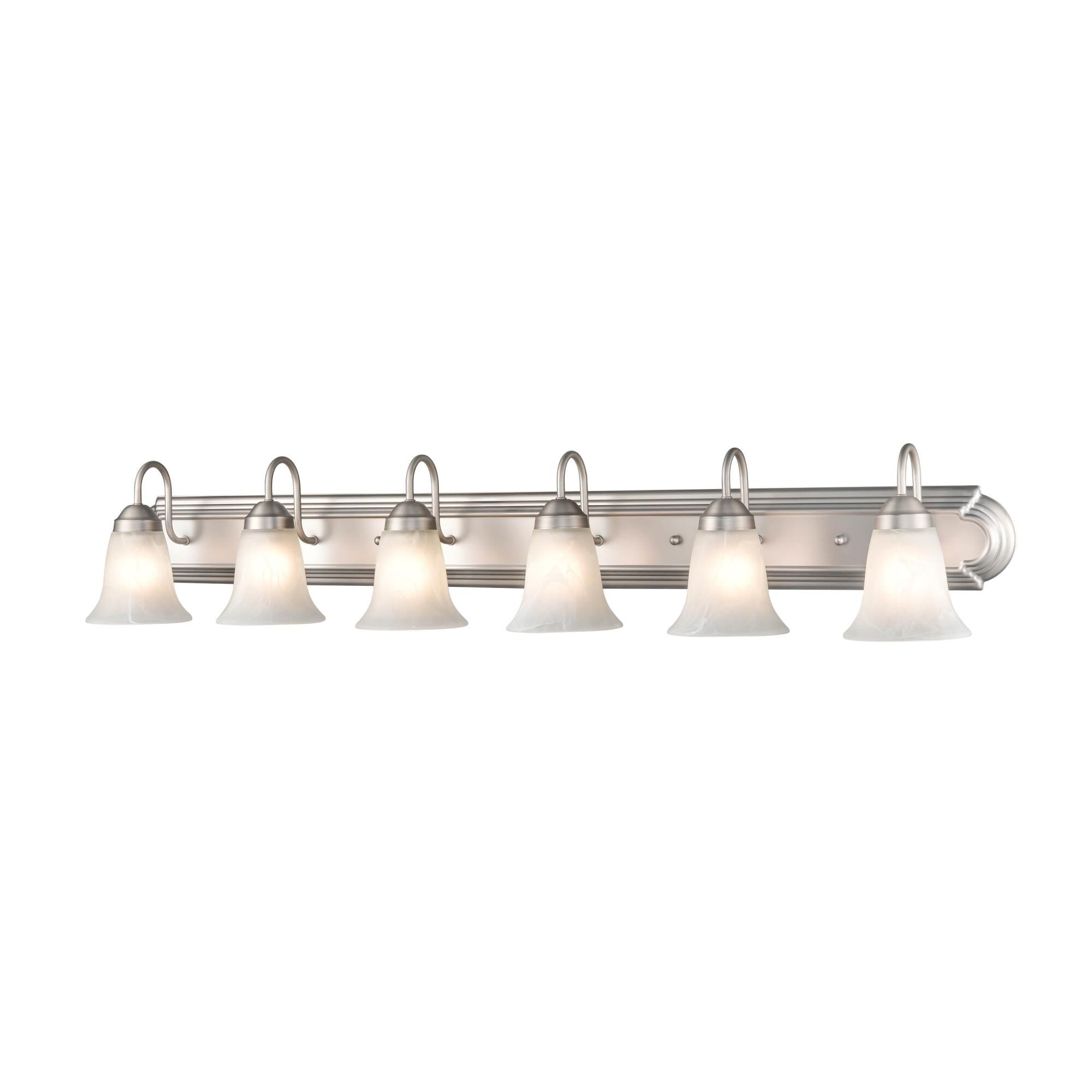 48 Inch 6 Light Bath Vanity Light by Millennium Lighting