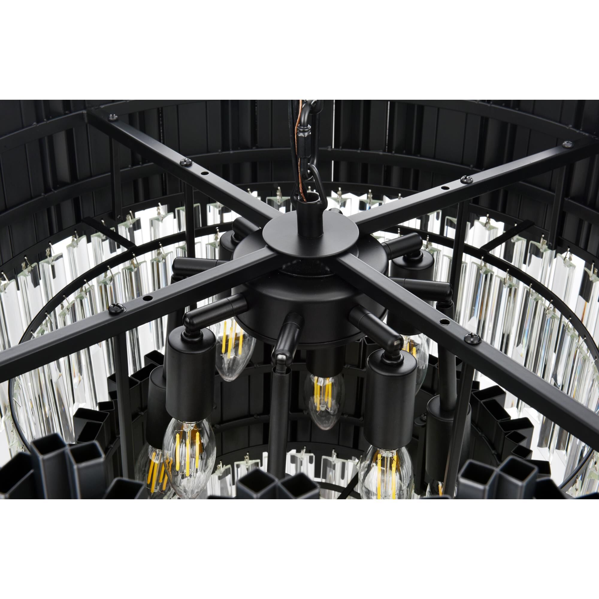 Willow 24 Inch Chandelier by Elegant Lighting