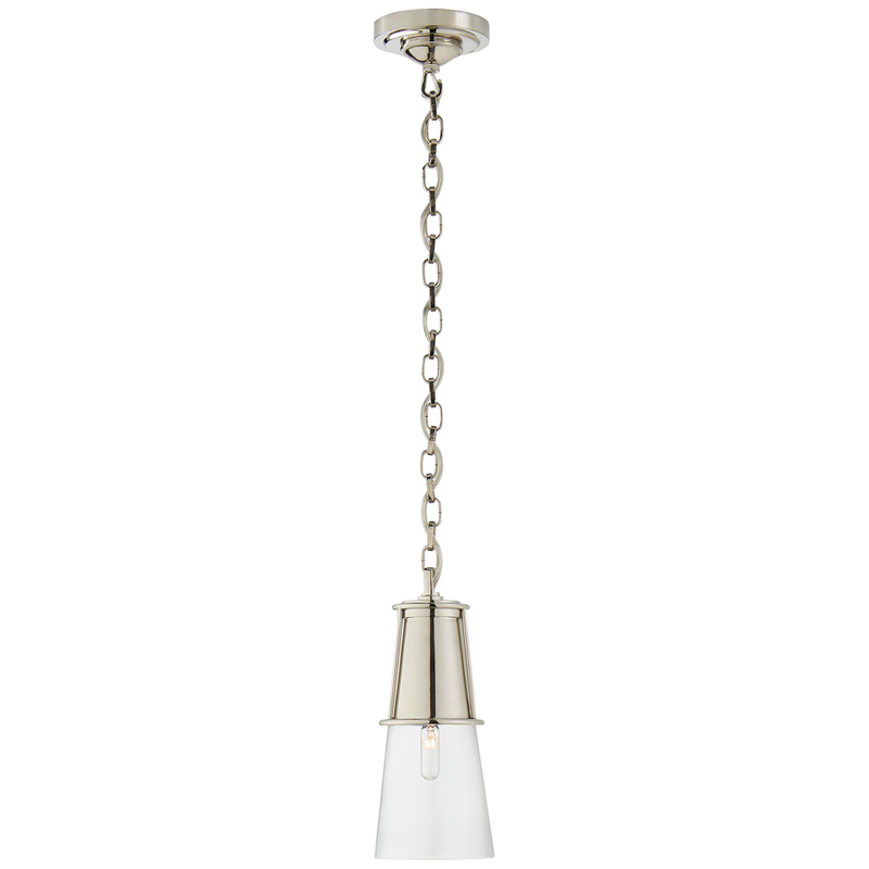Visual Comfort Signature Collection Thomas O'Brien Robinson 4 Inch Mini Pendant