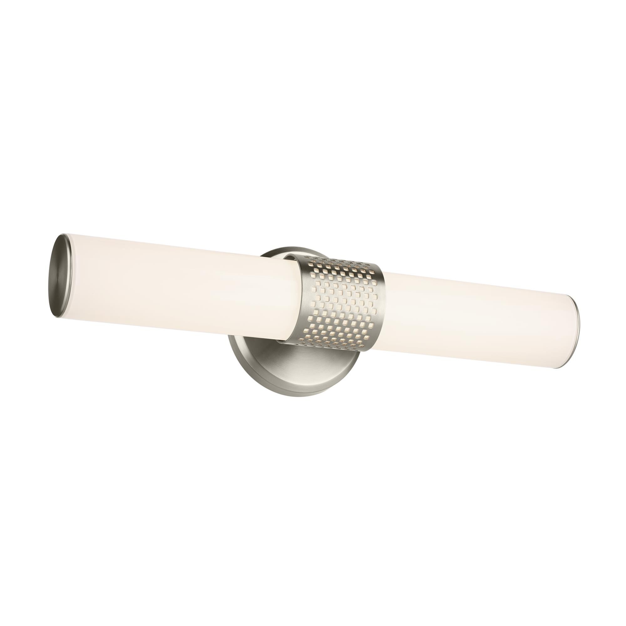 Shown in Brushed Nickel finish and Clear with Painted White Inside glass