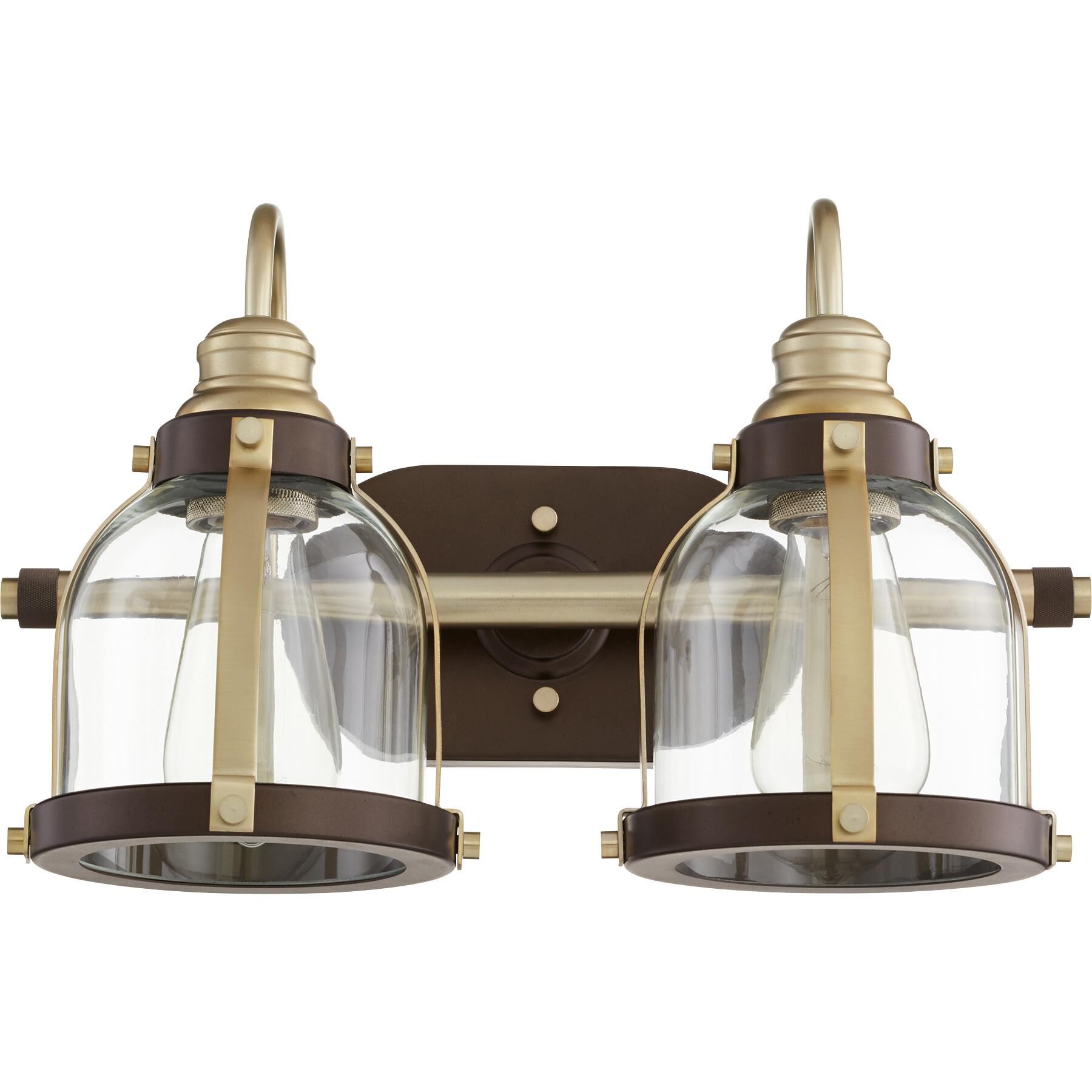 16 Inch 2 Light Bath Vanity Light by Quorum International