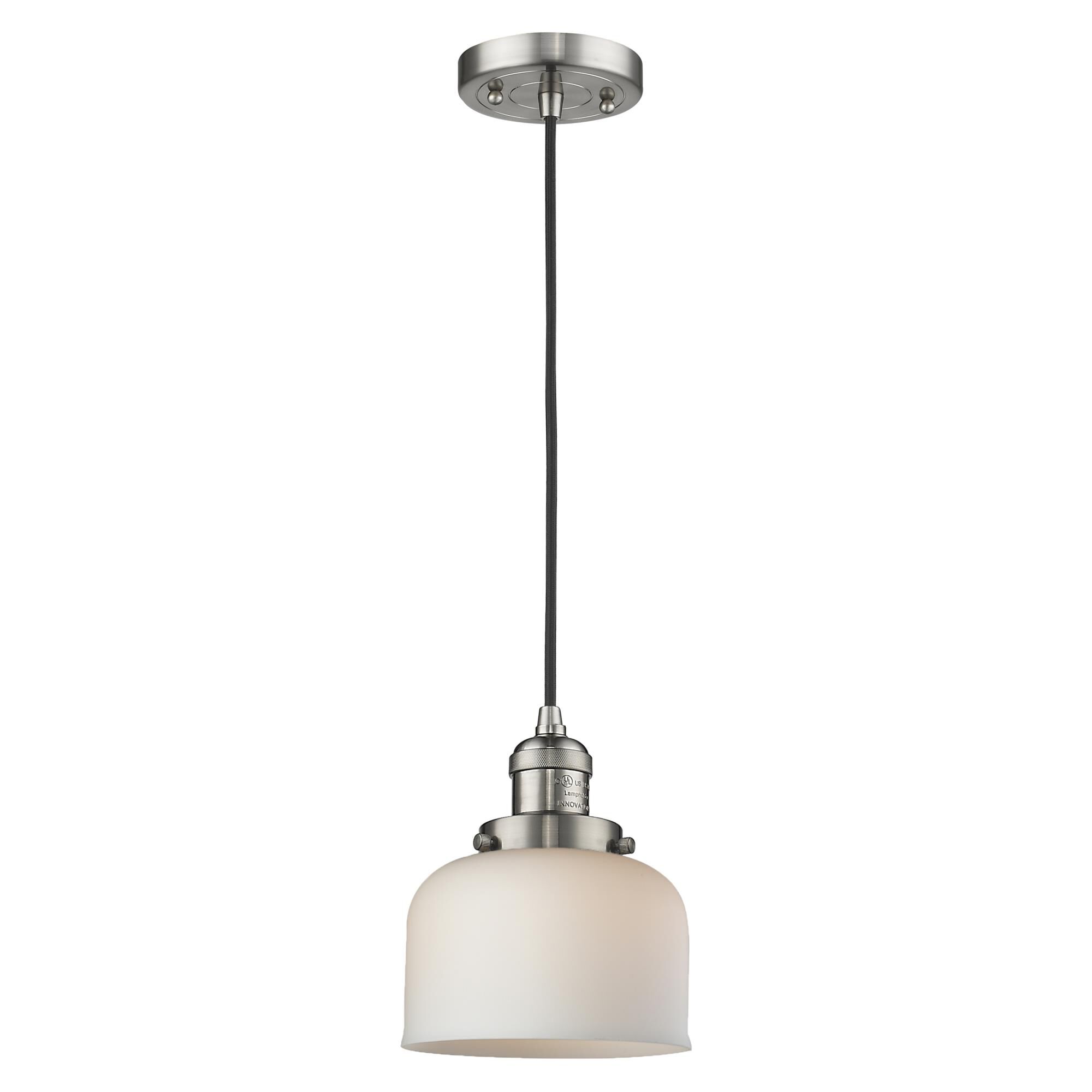 Bruno Marashlian Large Bell 8 Inch Mini Pendant by Innovations Lighting