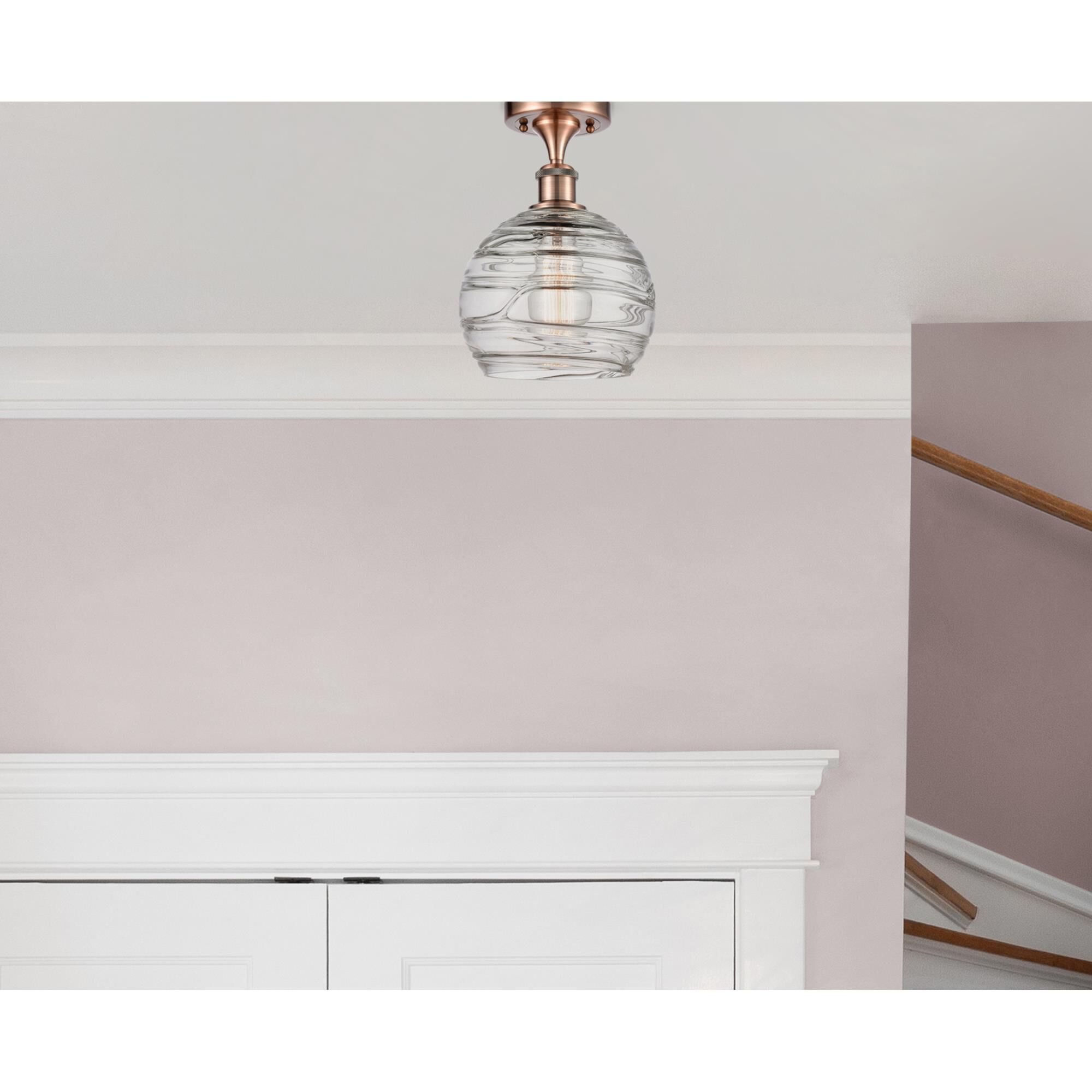 Shown in Antique Copper finish