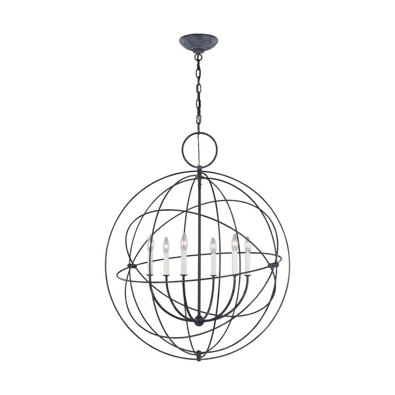 Chapman & Myers Bayberry 31 Inch Large Pendant by Visual Comfort Studio Collection