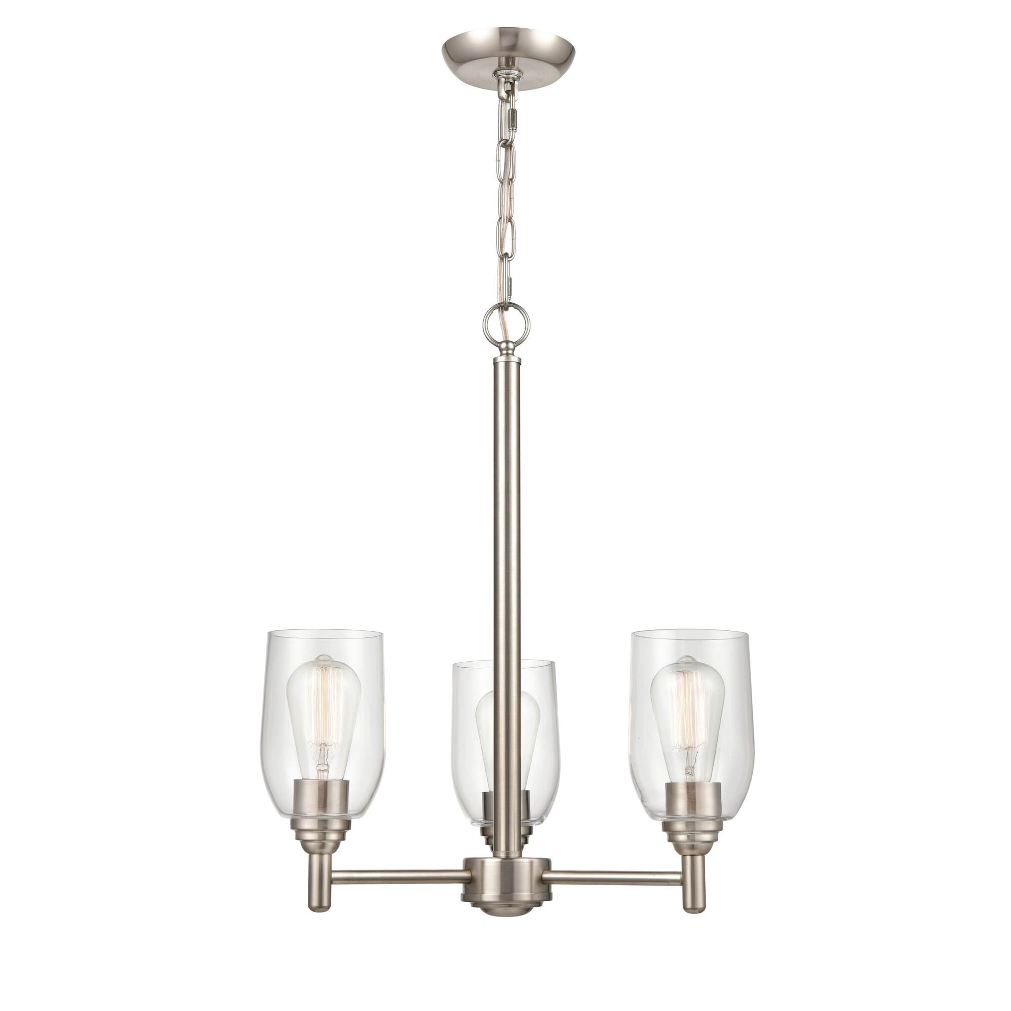 Arlett 18 Inch 3 Light Mini Chandelier by Millennium Lighting