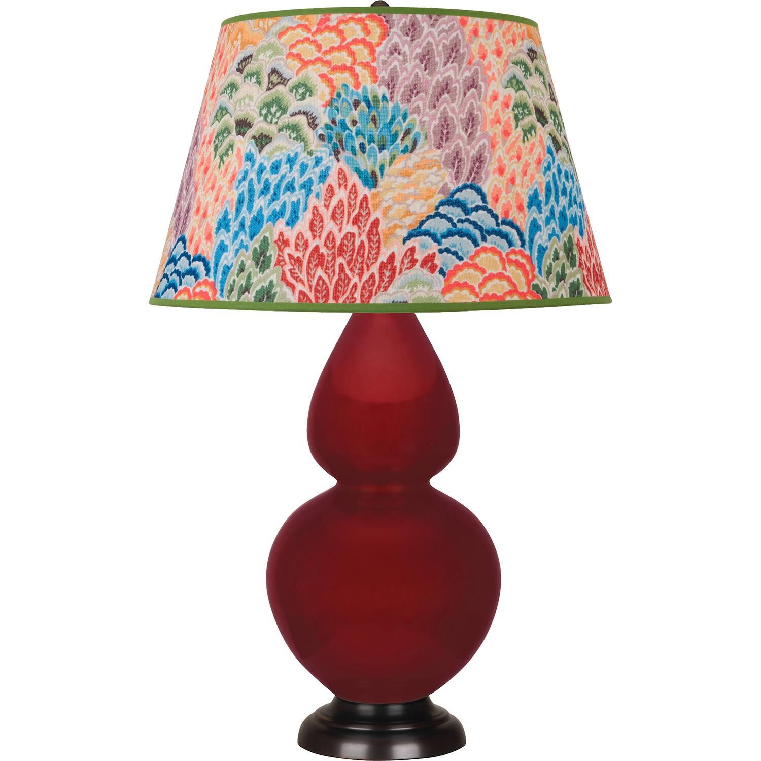 Double Gourd 31 Inch Table Lamp by Robert Abbey