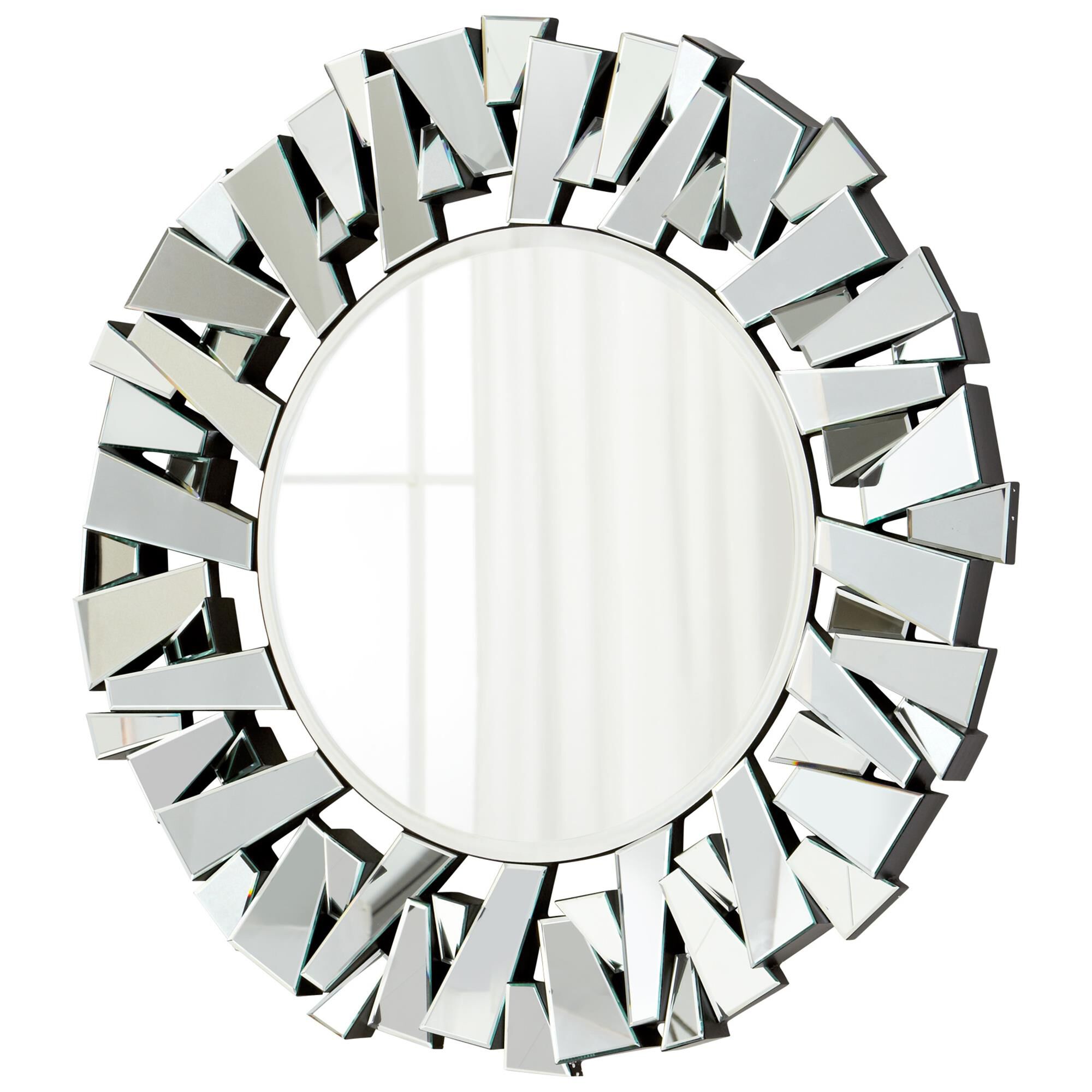 Circle Cityscape Decorative Mirrors,