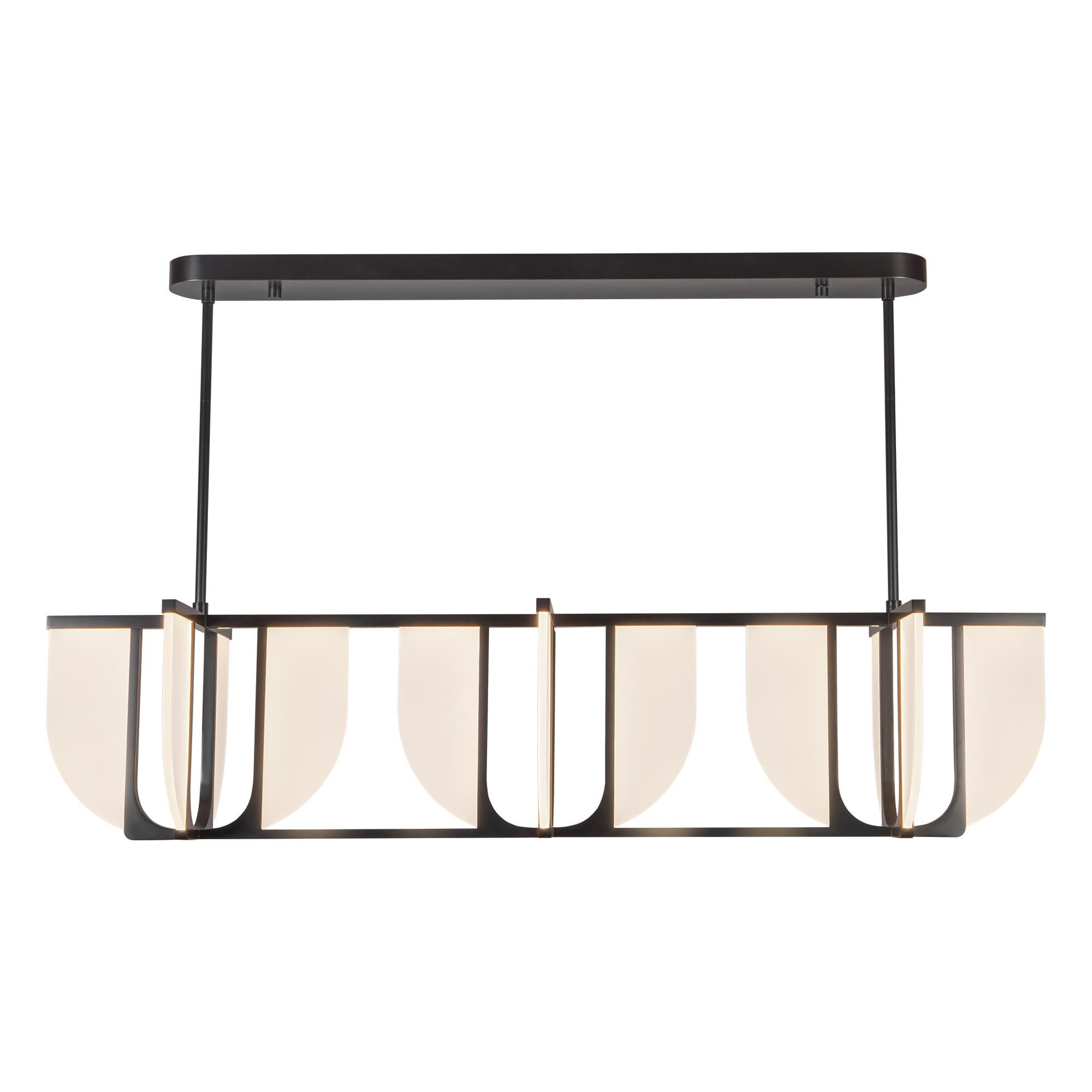 Elisa Carlucci Anders 58 Inch Linear Suspension Light by Alora Lighting