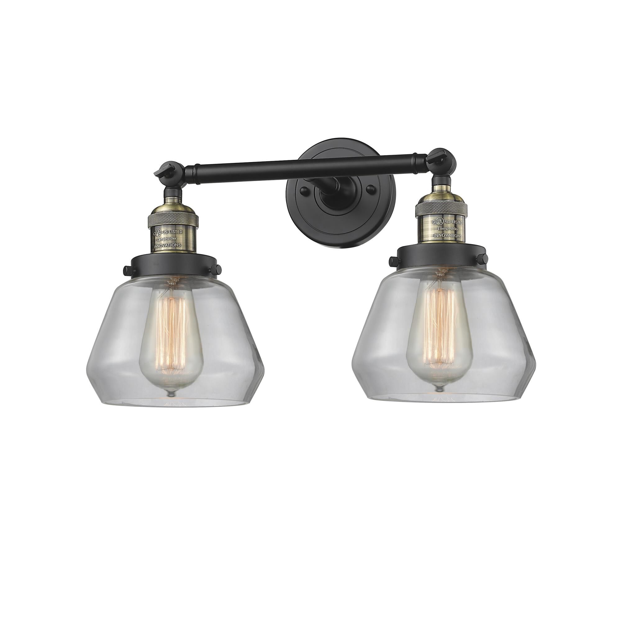 Bruno Marashlian Bare Bulb 11 Inch 2 Light Bath Vanity Light by Innovations Lighting