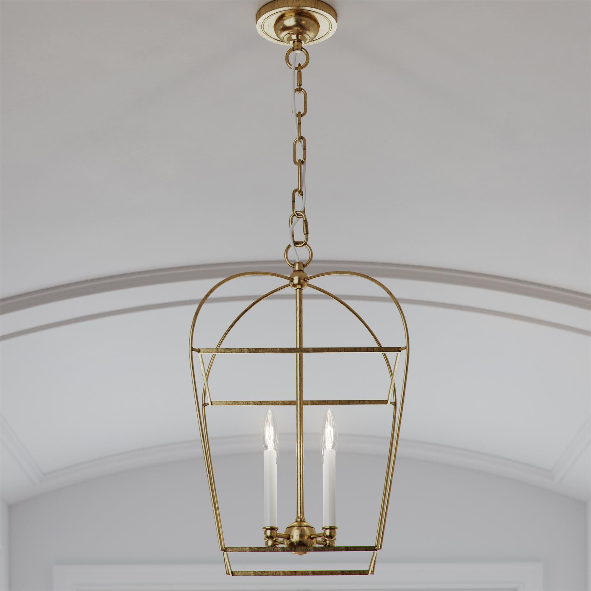 Chapman & Myers Stonington Medium Lantern Pendant,