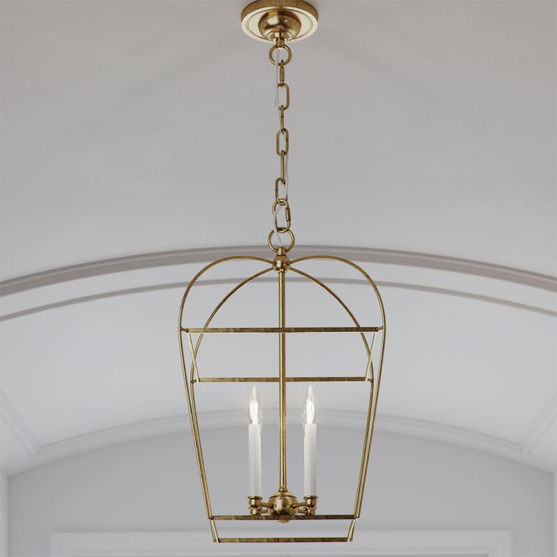 Chapman & Myers Stonington Medium Lantern Pendant by Visual Comfort Studio