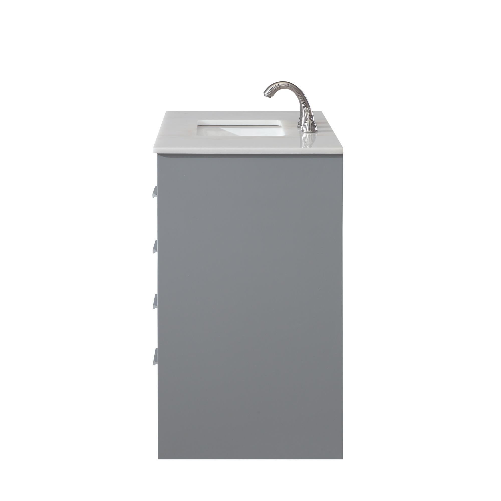 Shown in Grey finish