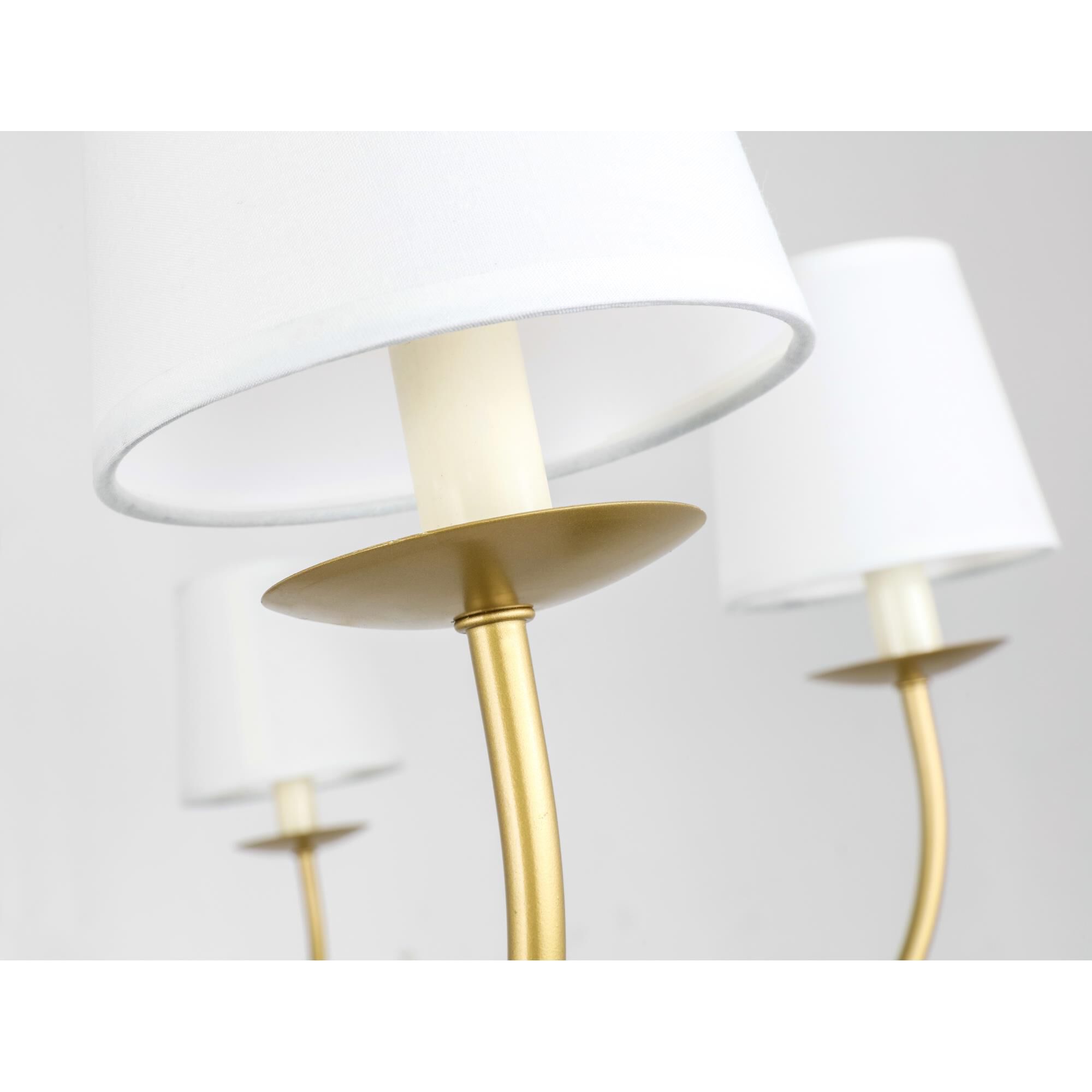 Eclipse 37 Inch 6 Light Chandelier by Elegant Lighting