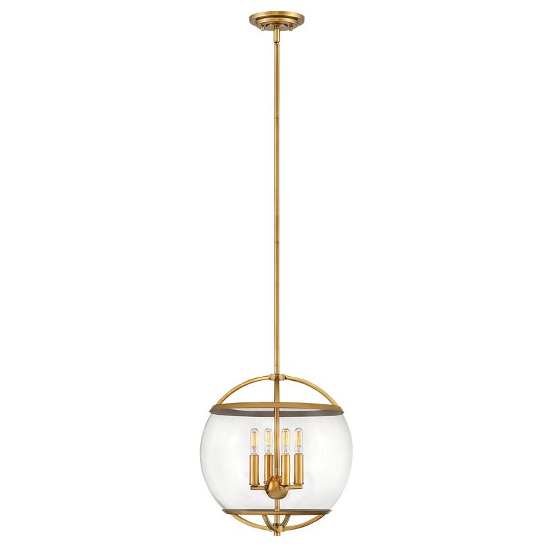 Calvin 15 Inch 4 Light Mini Chandelier by Hinkley Lighting