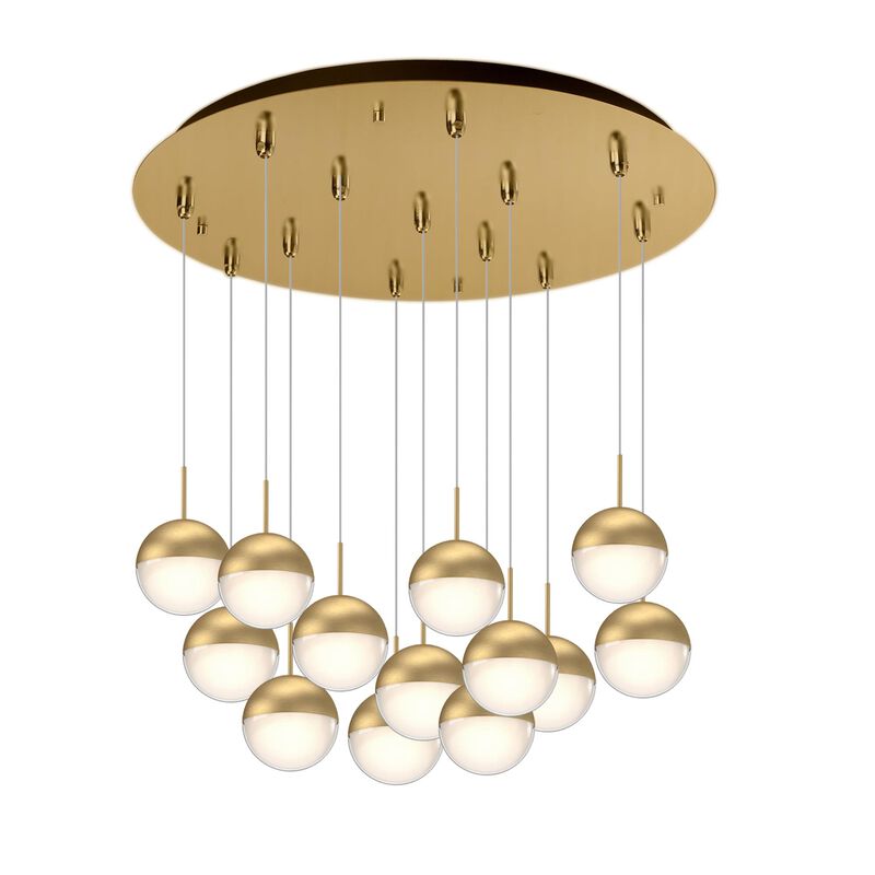 Pluto 24 Inch Multi Light Pendant by Kuzco Lighting