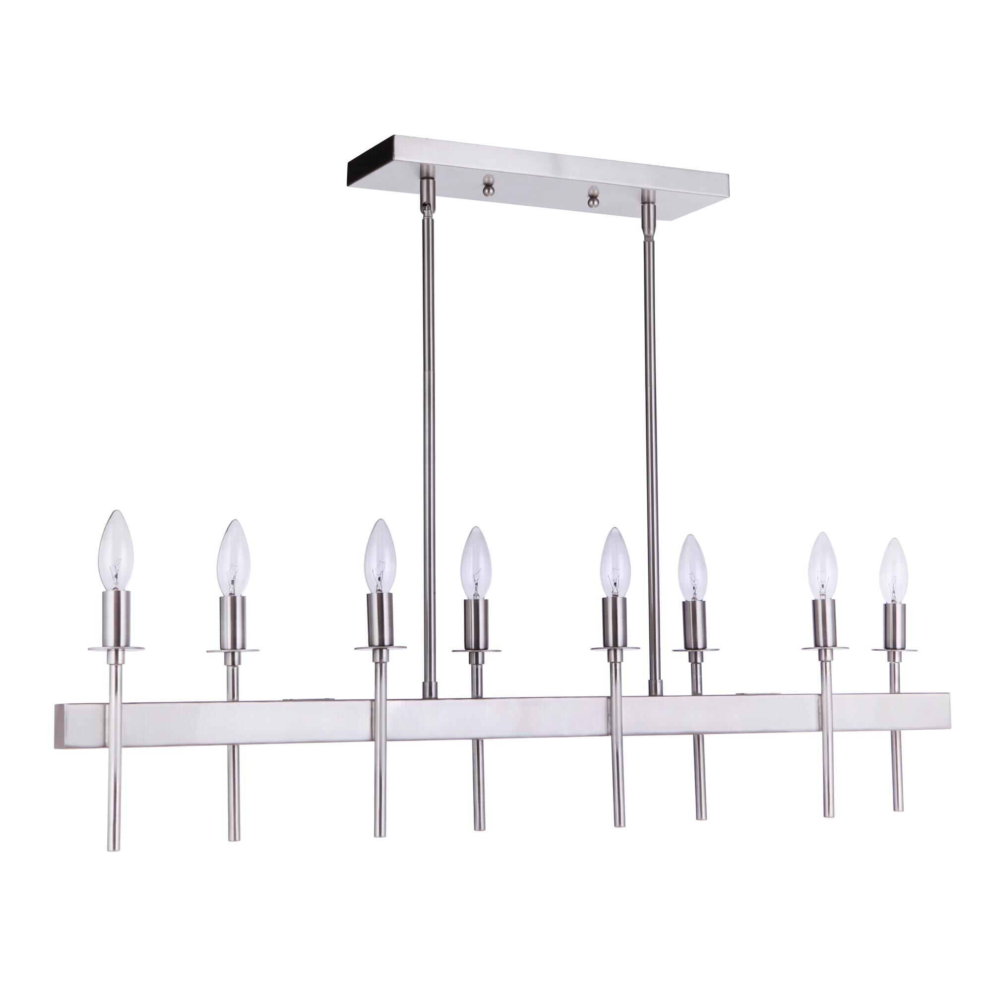 Shown in Brushed Polished Nickel finish