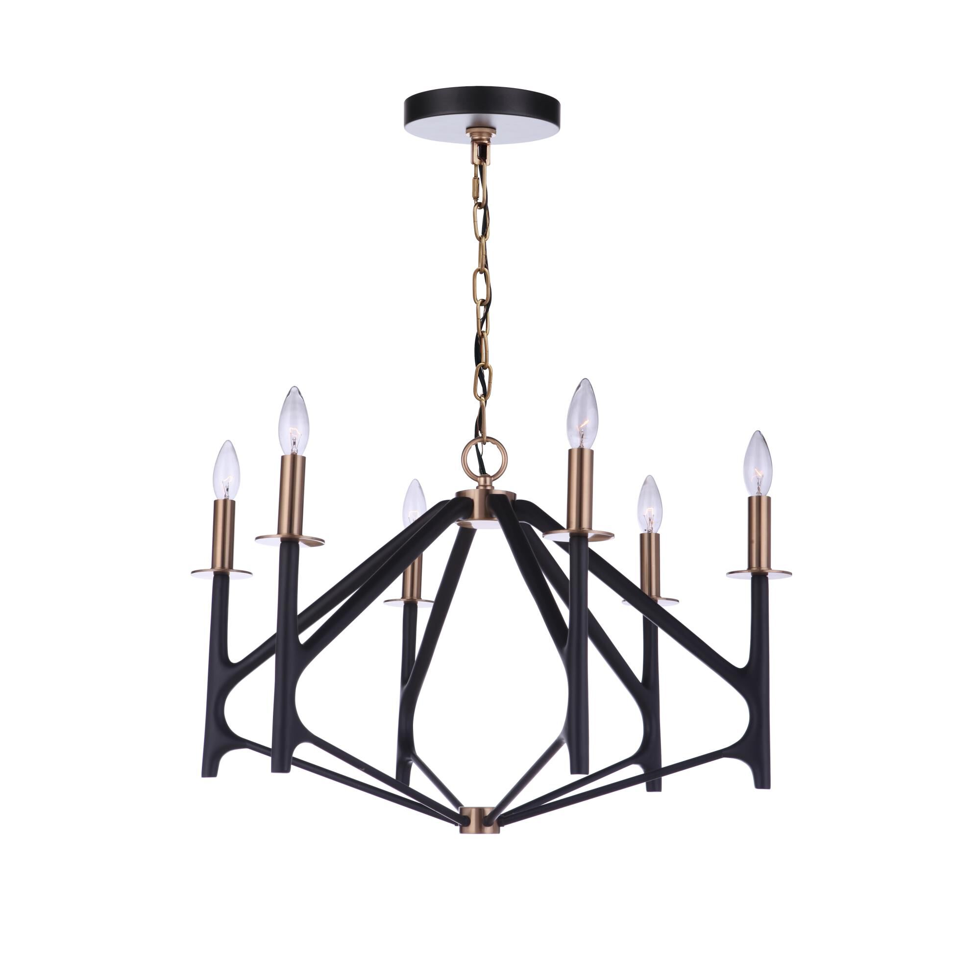 The Reserve 26 Inch 6 Light Chandelier by Craftmade