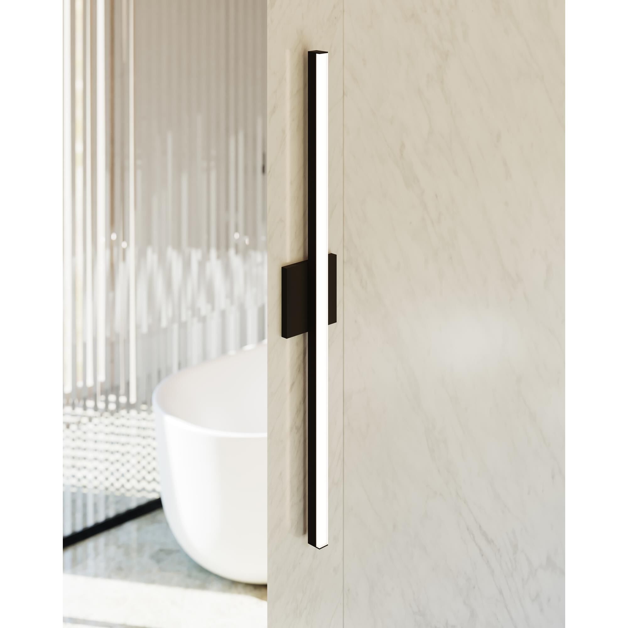 Shown in Satin Black finish