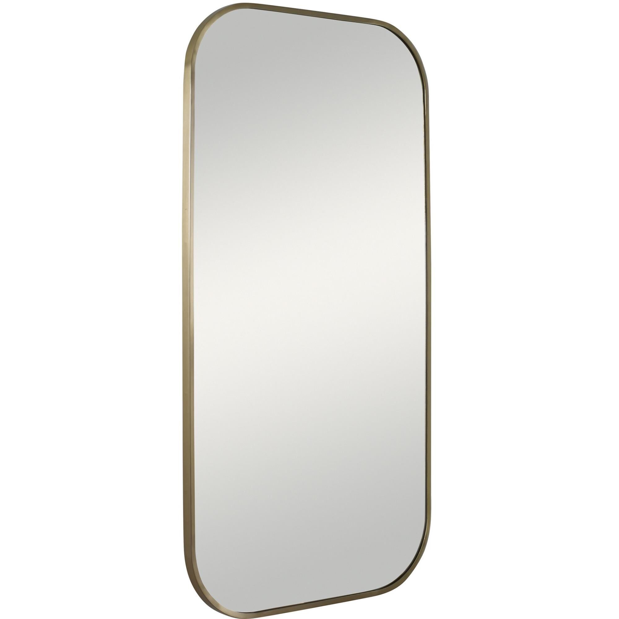 Uttermost Taft Plated Brass Mirror Decorative Mirrors Capitol Lighting