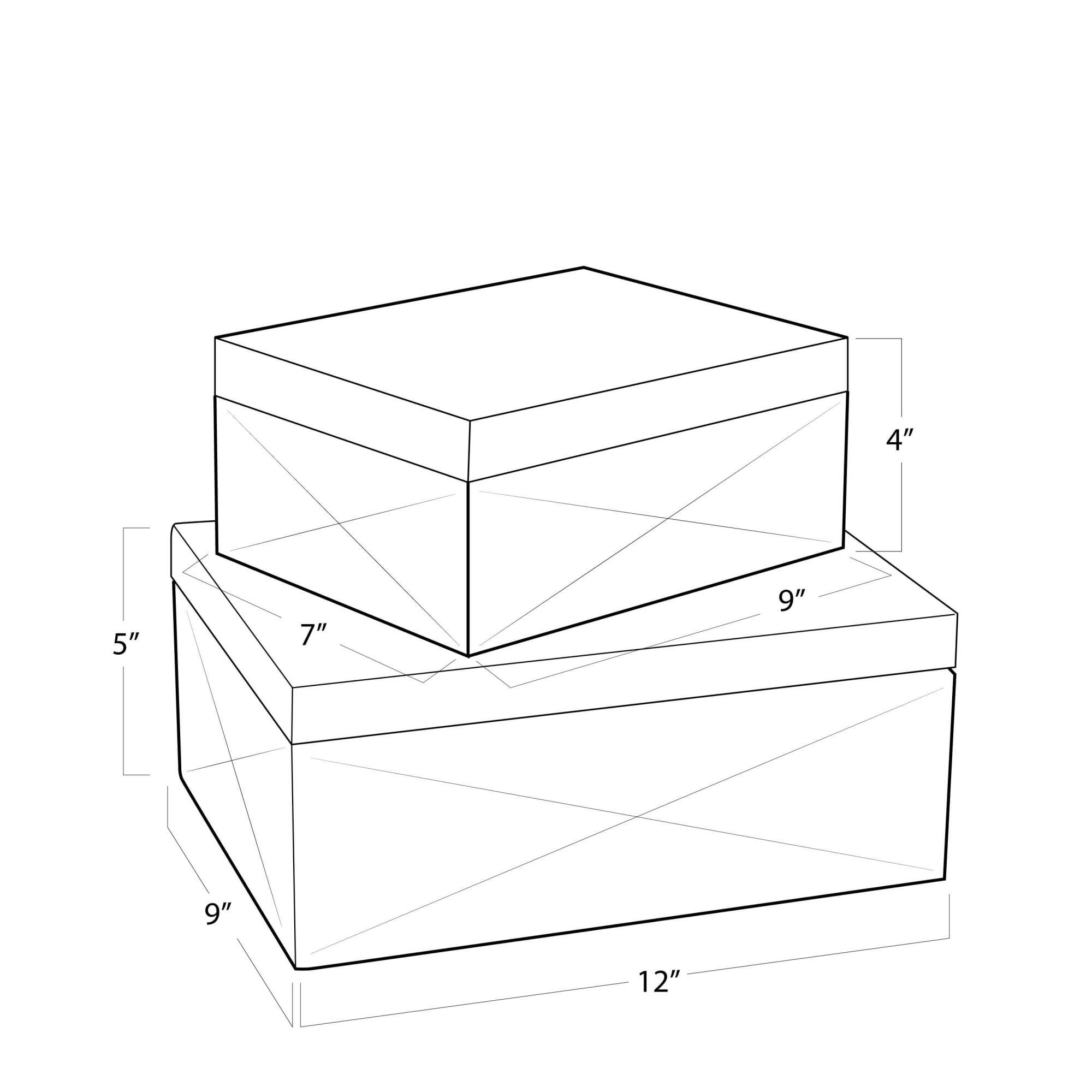 Andres 5 Inch Accent Box by Regina Andrew