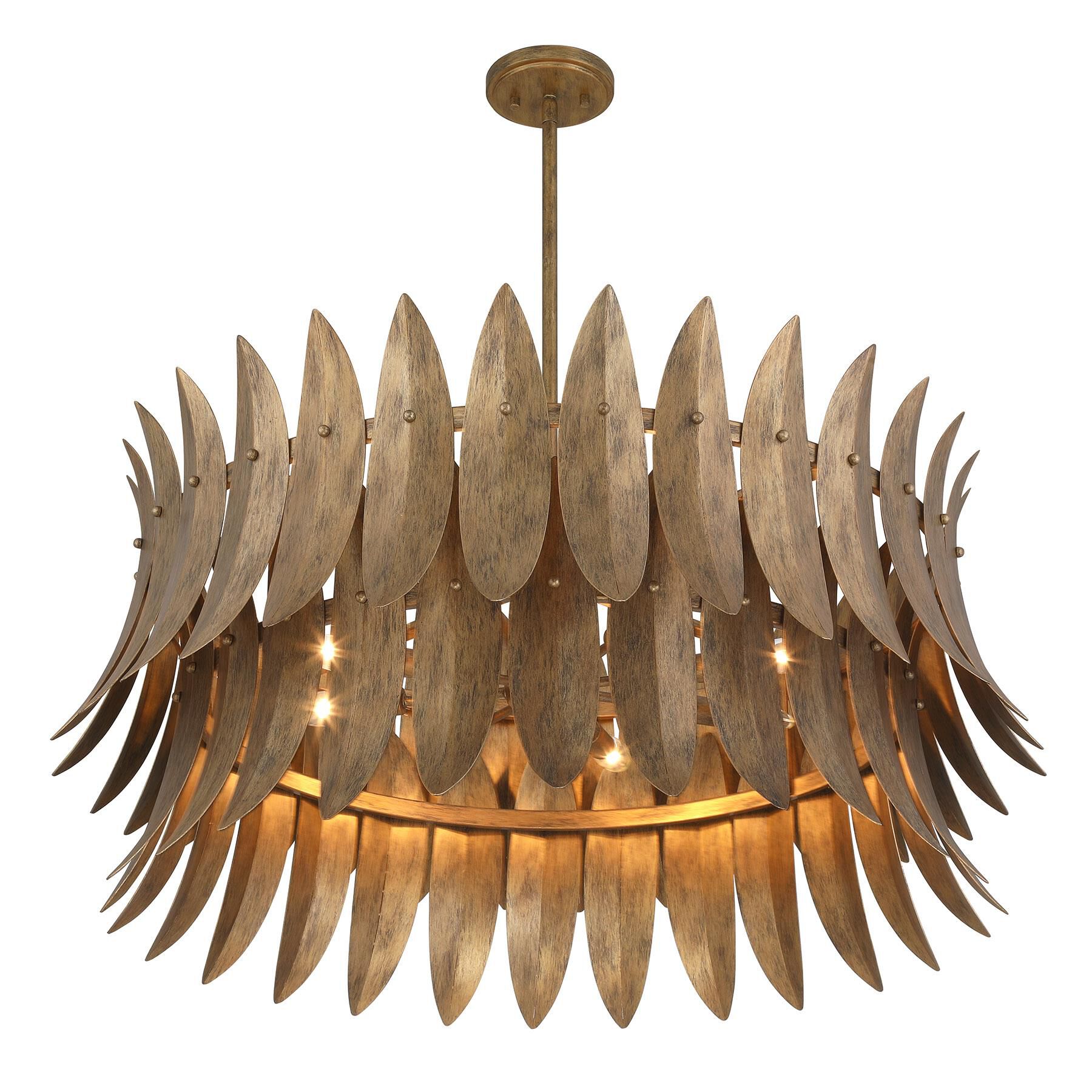 Sanctuary 35 Inch Chandelier by Savoy House