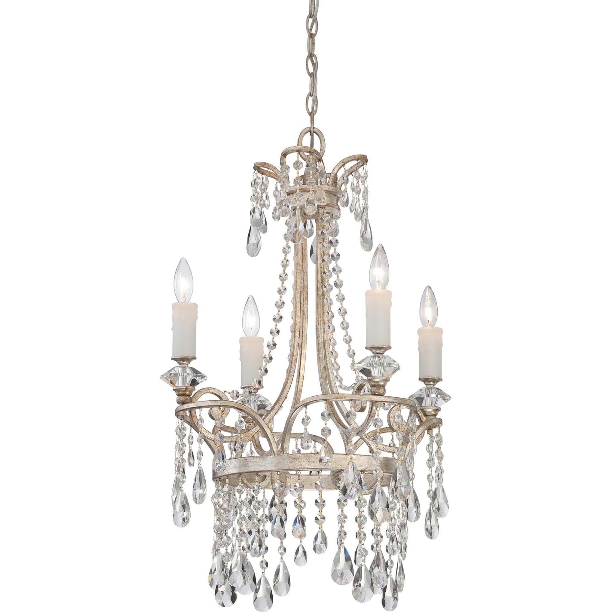 Shown in Vintage Silver finish