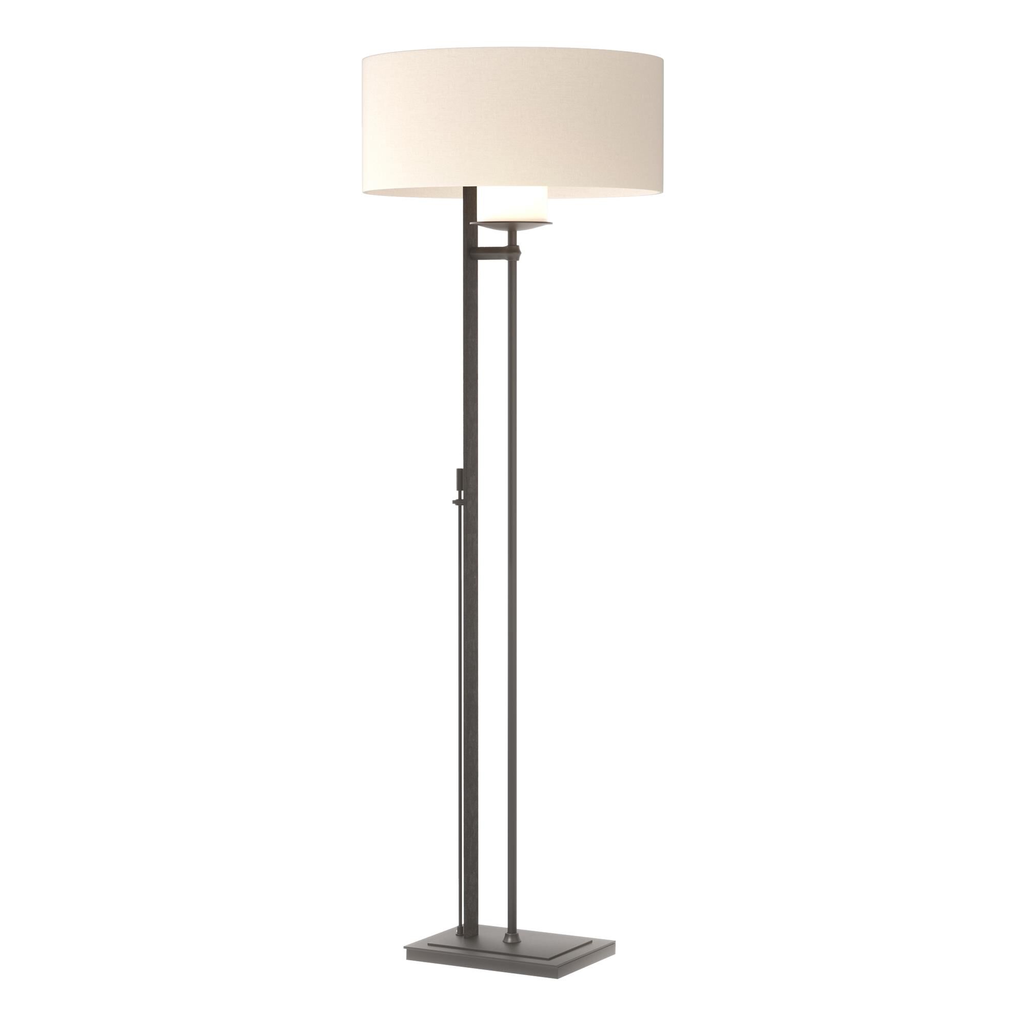 Shown in Black finish and Flax shade