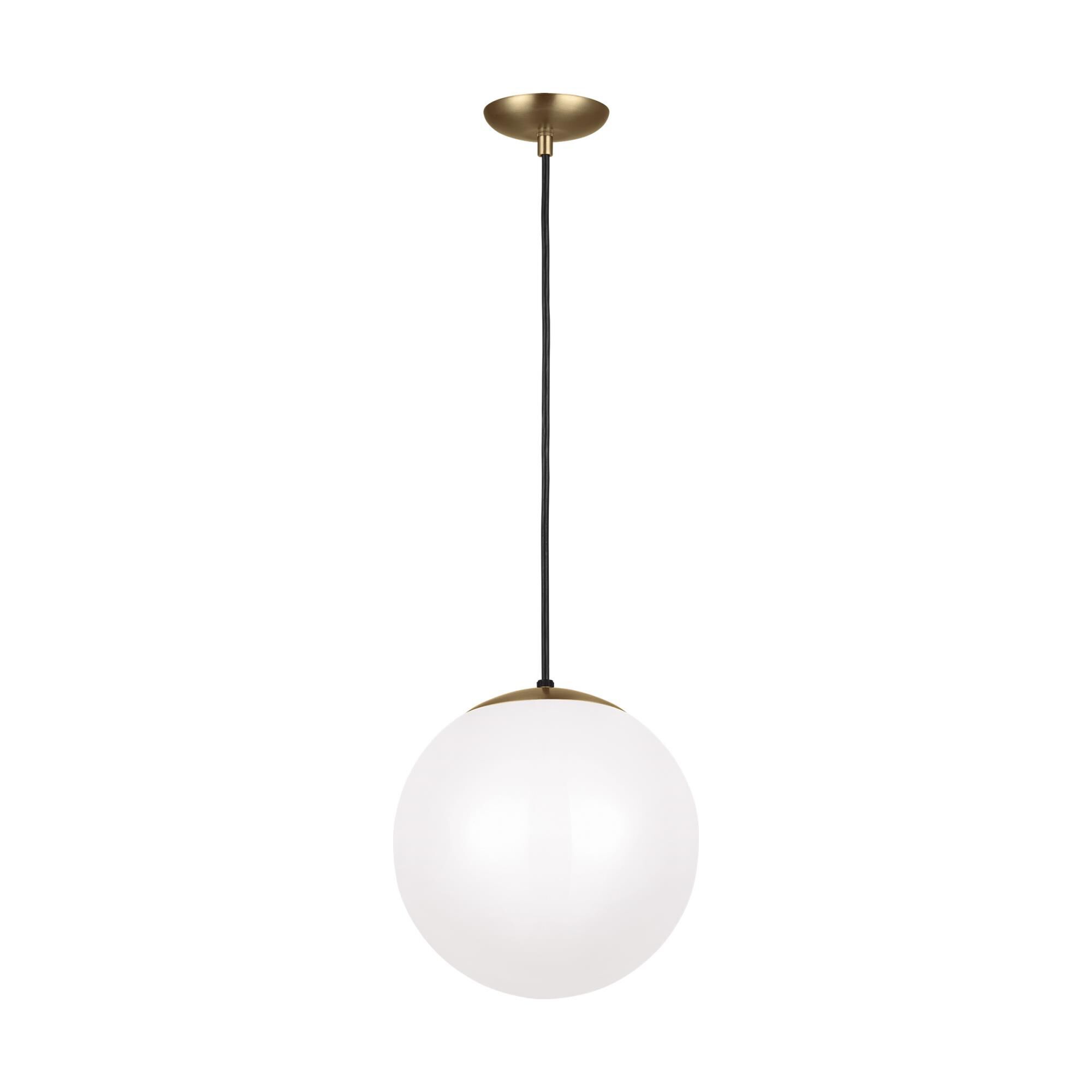 Shown in Satin Bronze finish and Smooth White glass