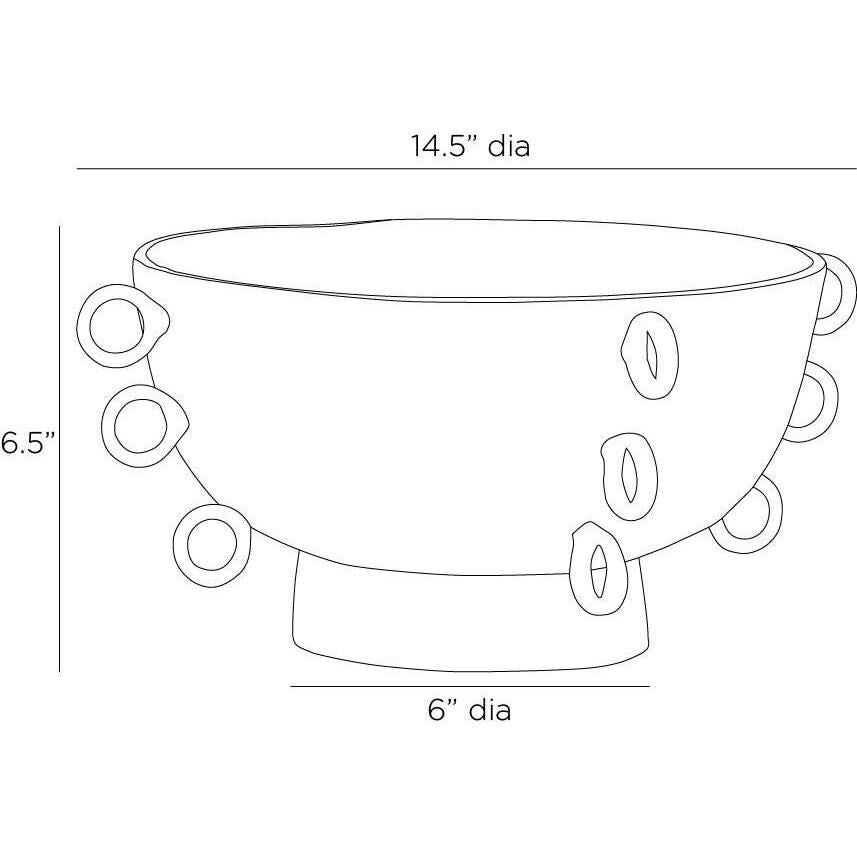 Garcia 15 Inch Bowl by Arteriors Home