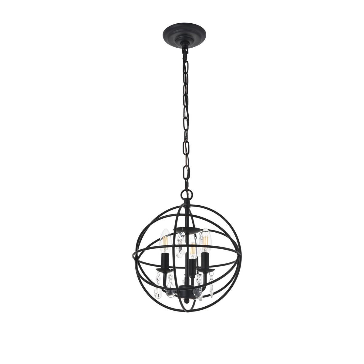 Wallace 12 Inch Mini Pendant by Elegant Lighting