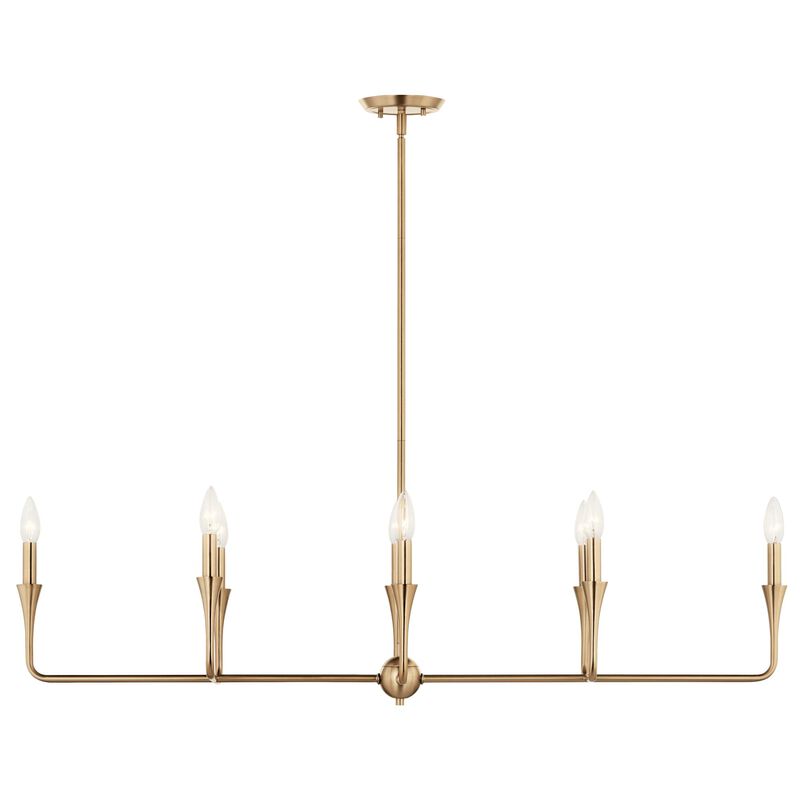Alvaro Medium Linear Chandelier by Kichler