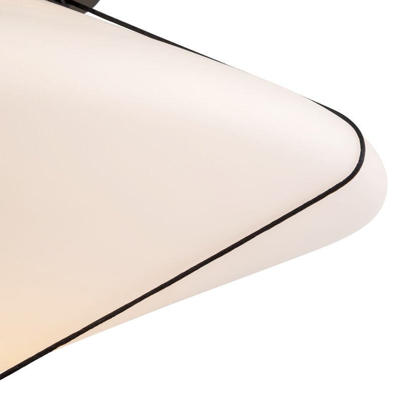 Peyton Fox Reeve 15 Inch Semi Flush Mount by Alora Mood