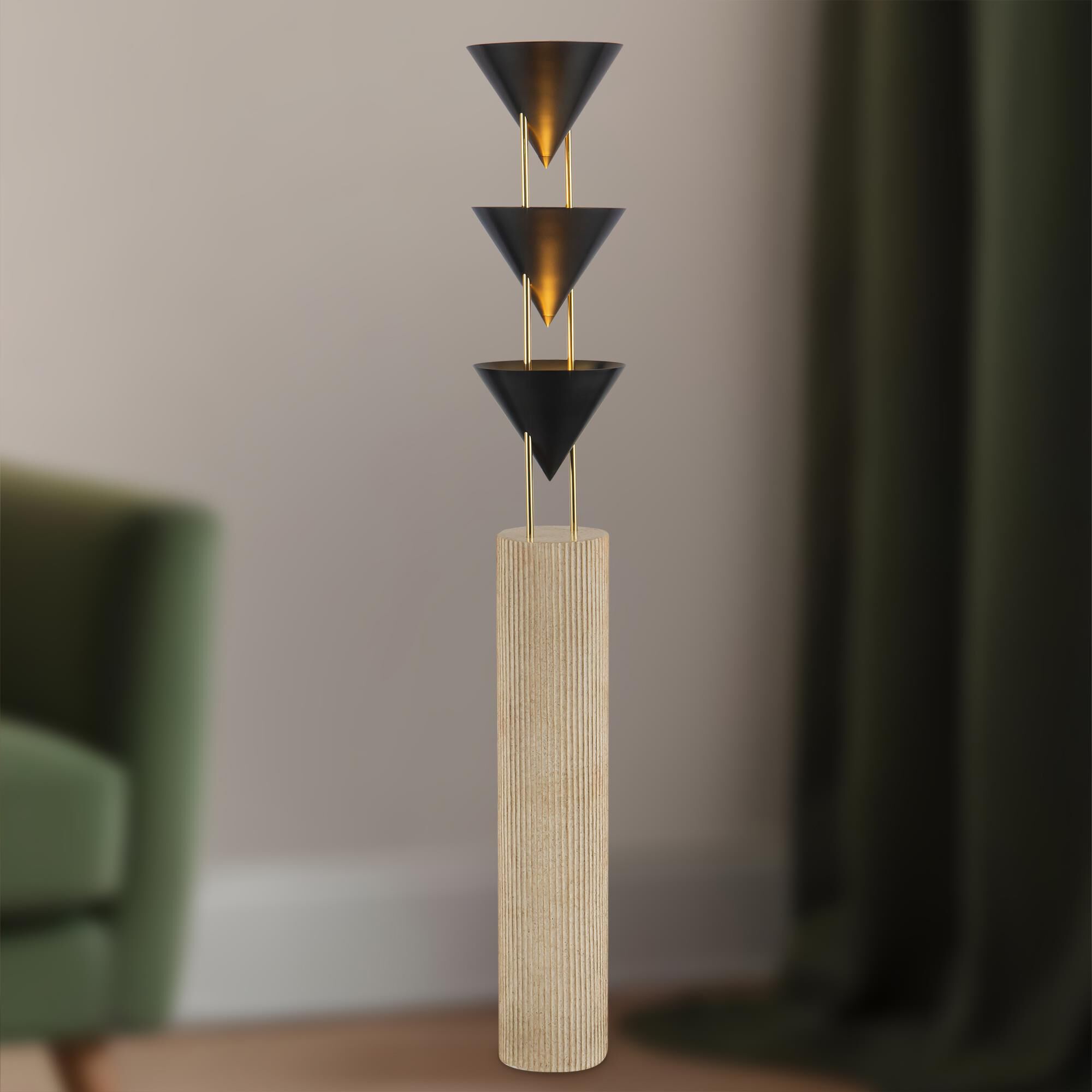 Shown in Urban Bronze finish and Steel shade