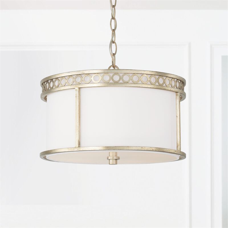 Isabella 15 Inch 4 Light Semi Flush Mount by Capital Lighting Fixture Company