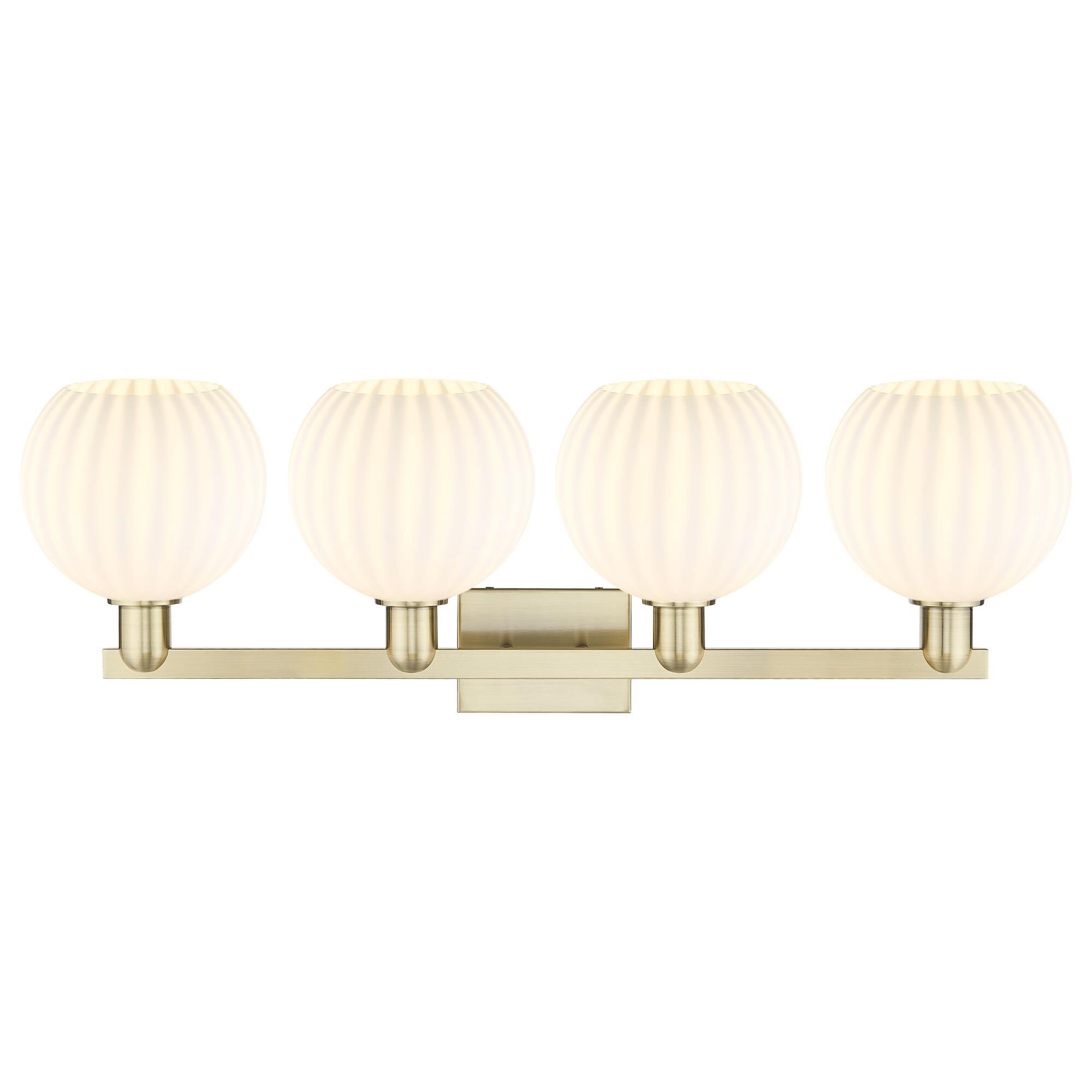 Bruno Marashlian White Venetian 35 Inch Bath Vanity Light by Innovations Lighting