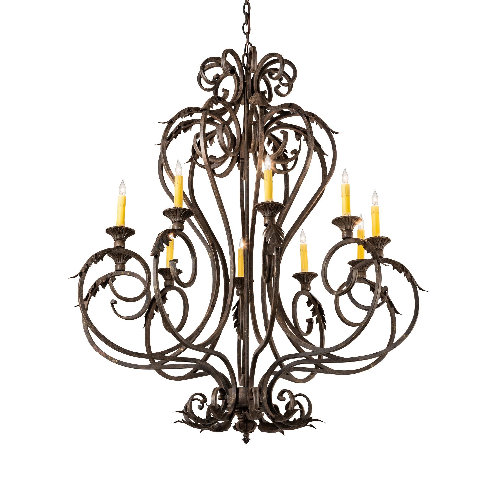 Josephine 42 Inch 5 Light Chandelier by Meyda Lighting