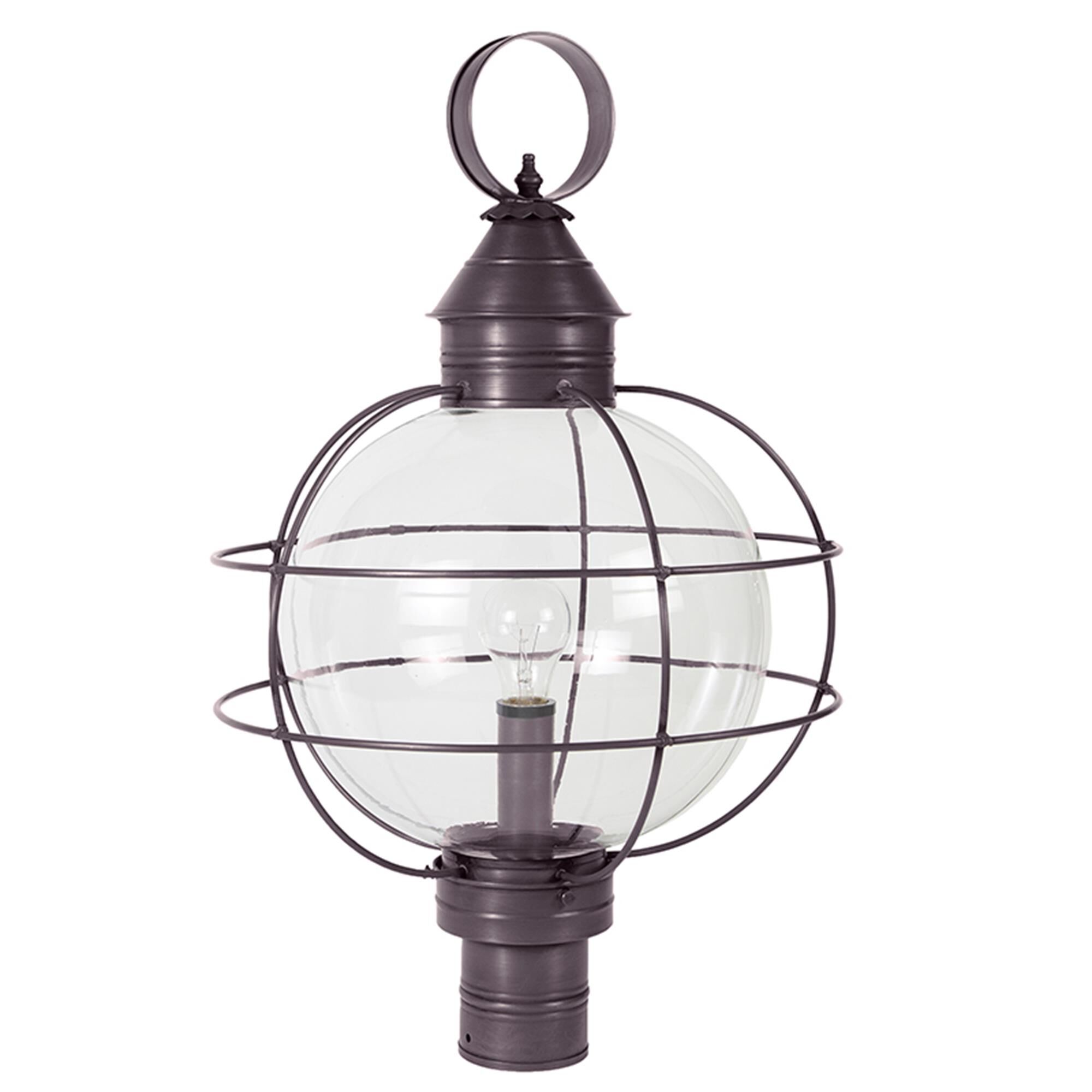 Onion 25 Inch 1 Light Outdoor Post Lamp,