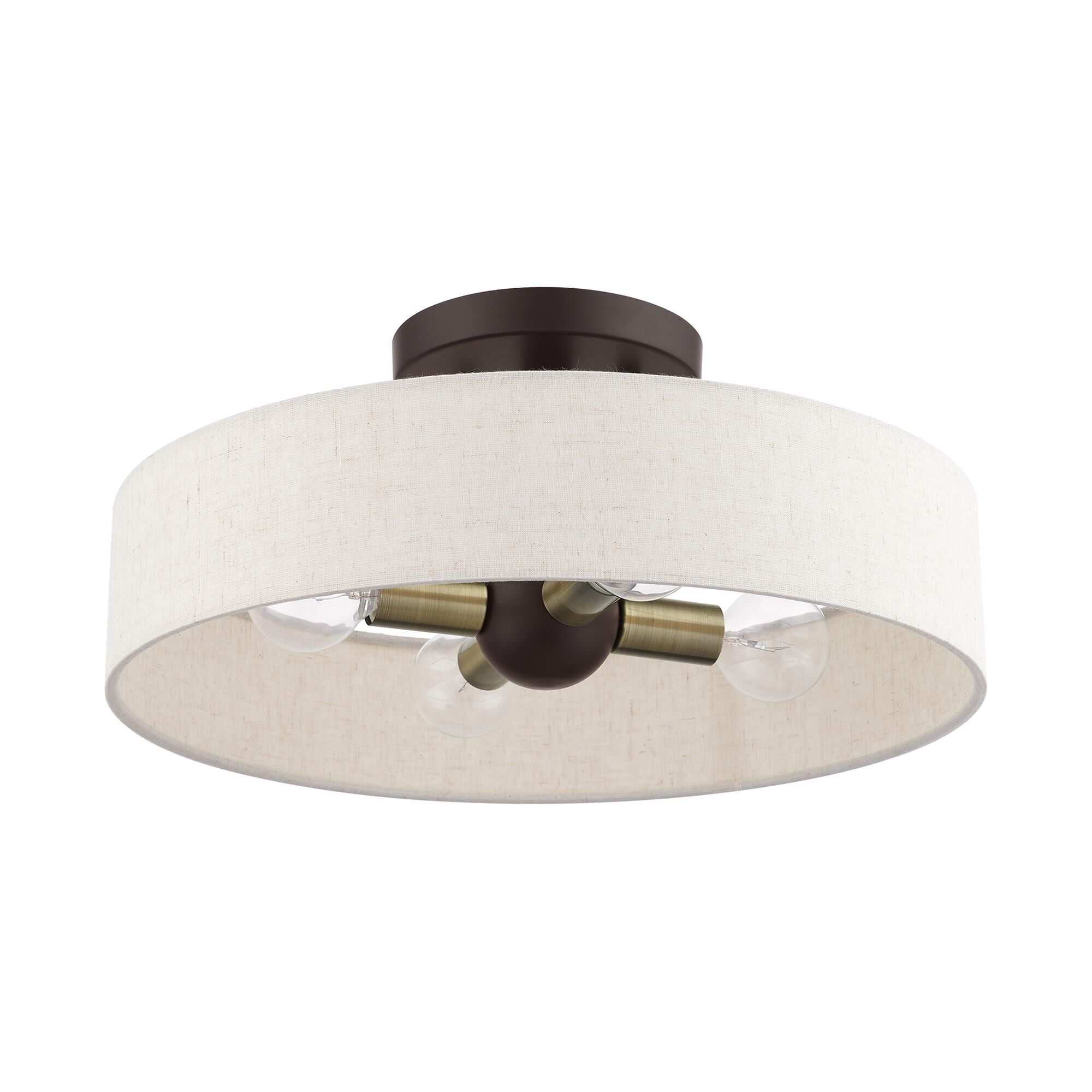 Venlo 4 Light Semi Flush Mount by Livex Lighting