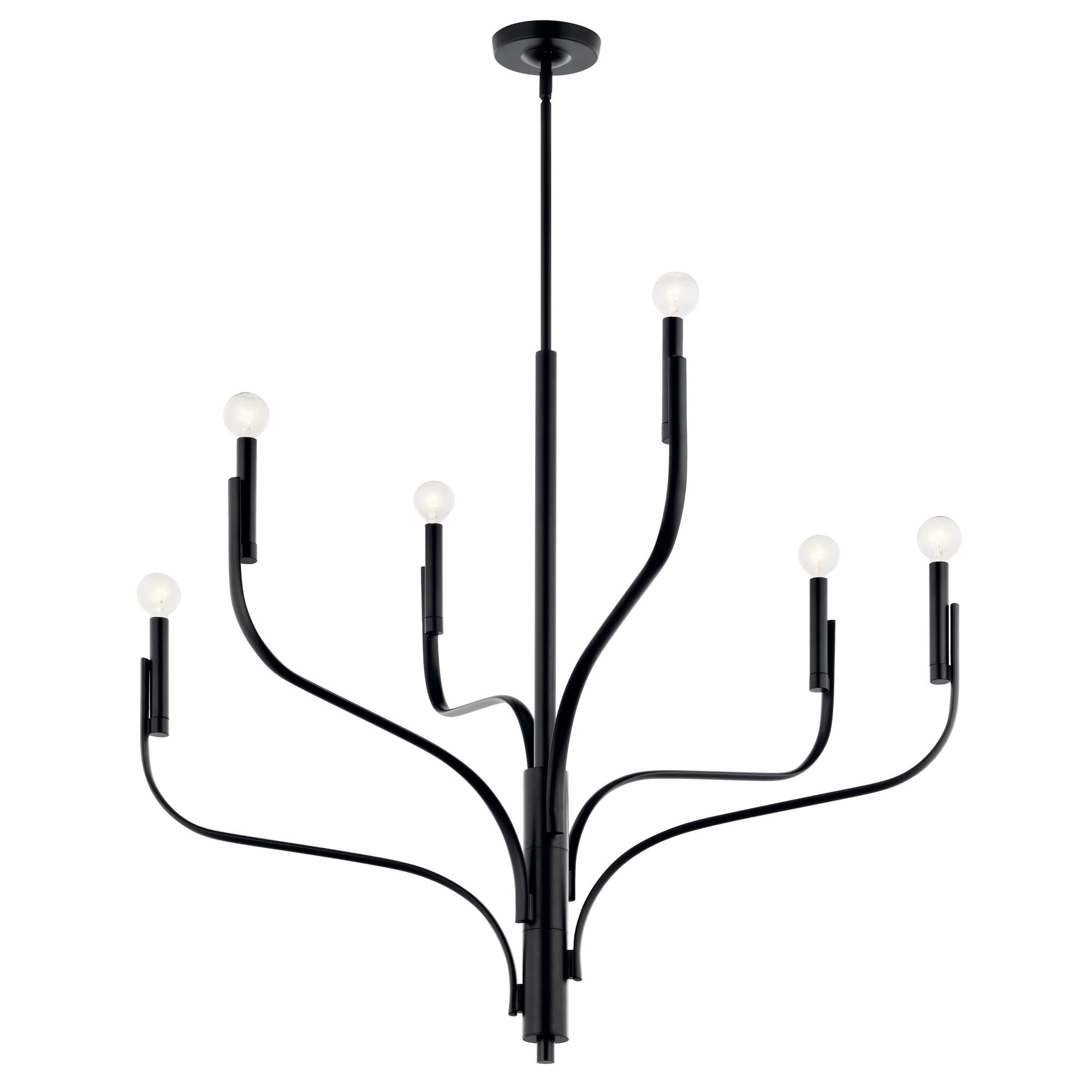Shown in Black finish