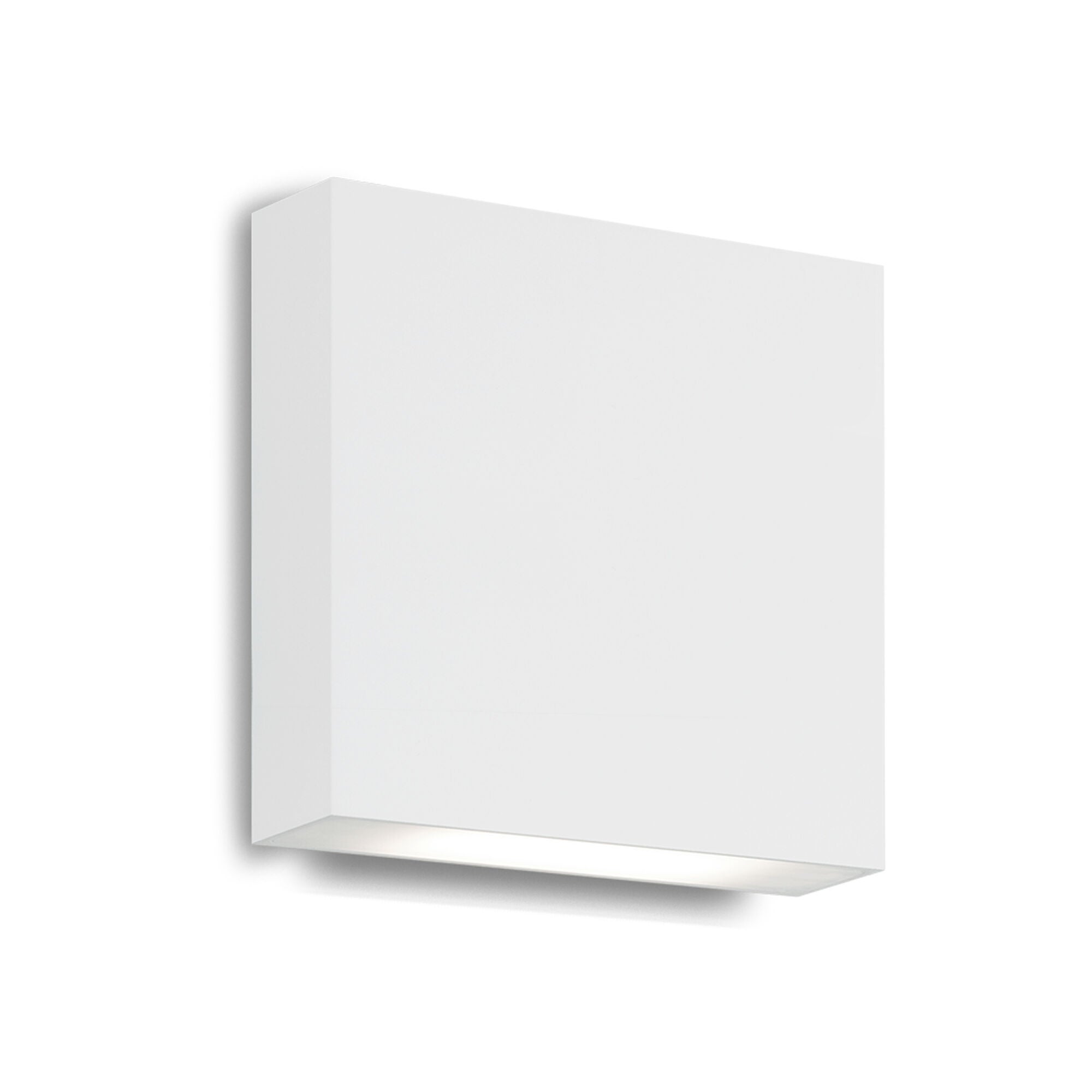 Shown in White finish and Frosted glass