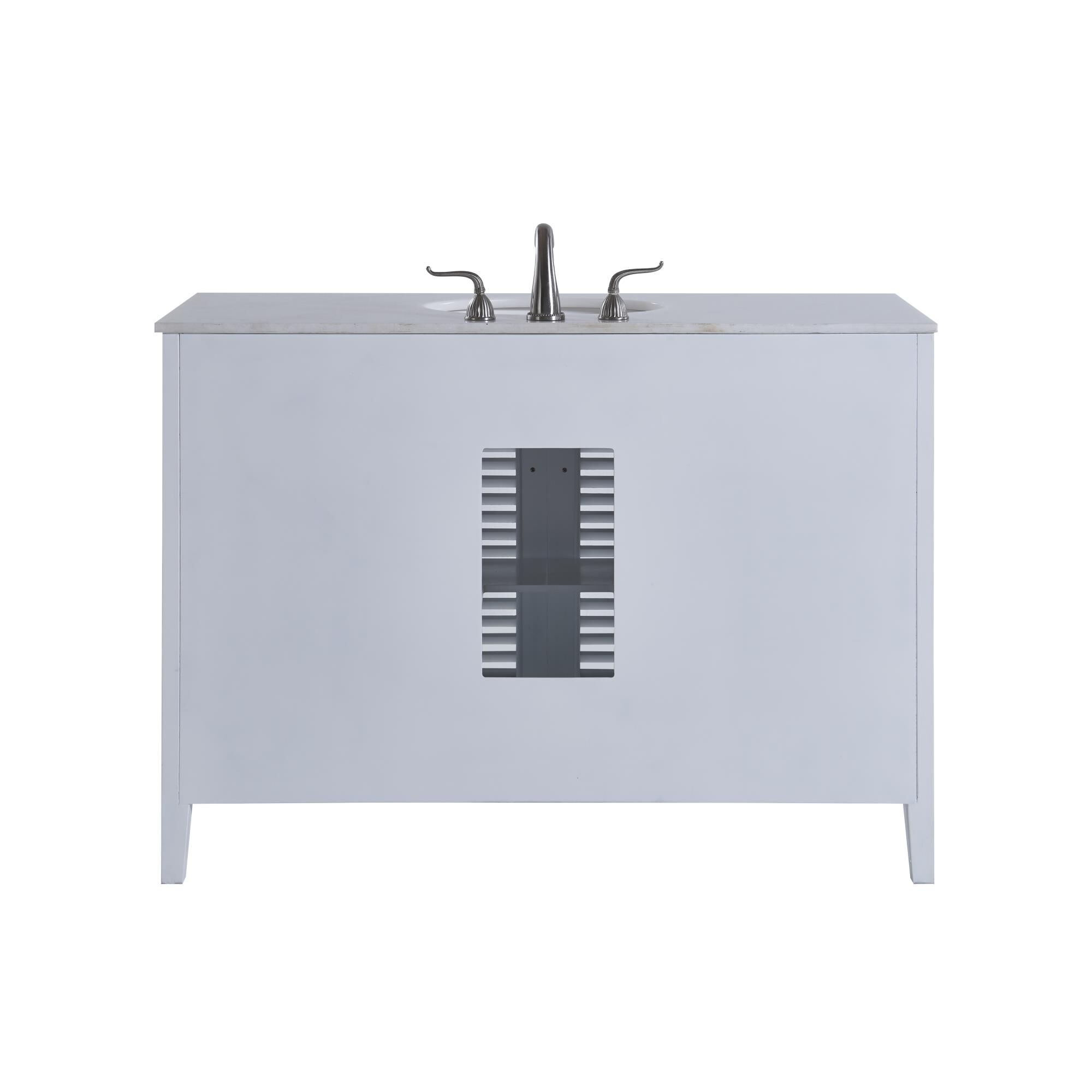 Shown in Antique White finish