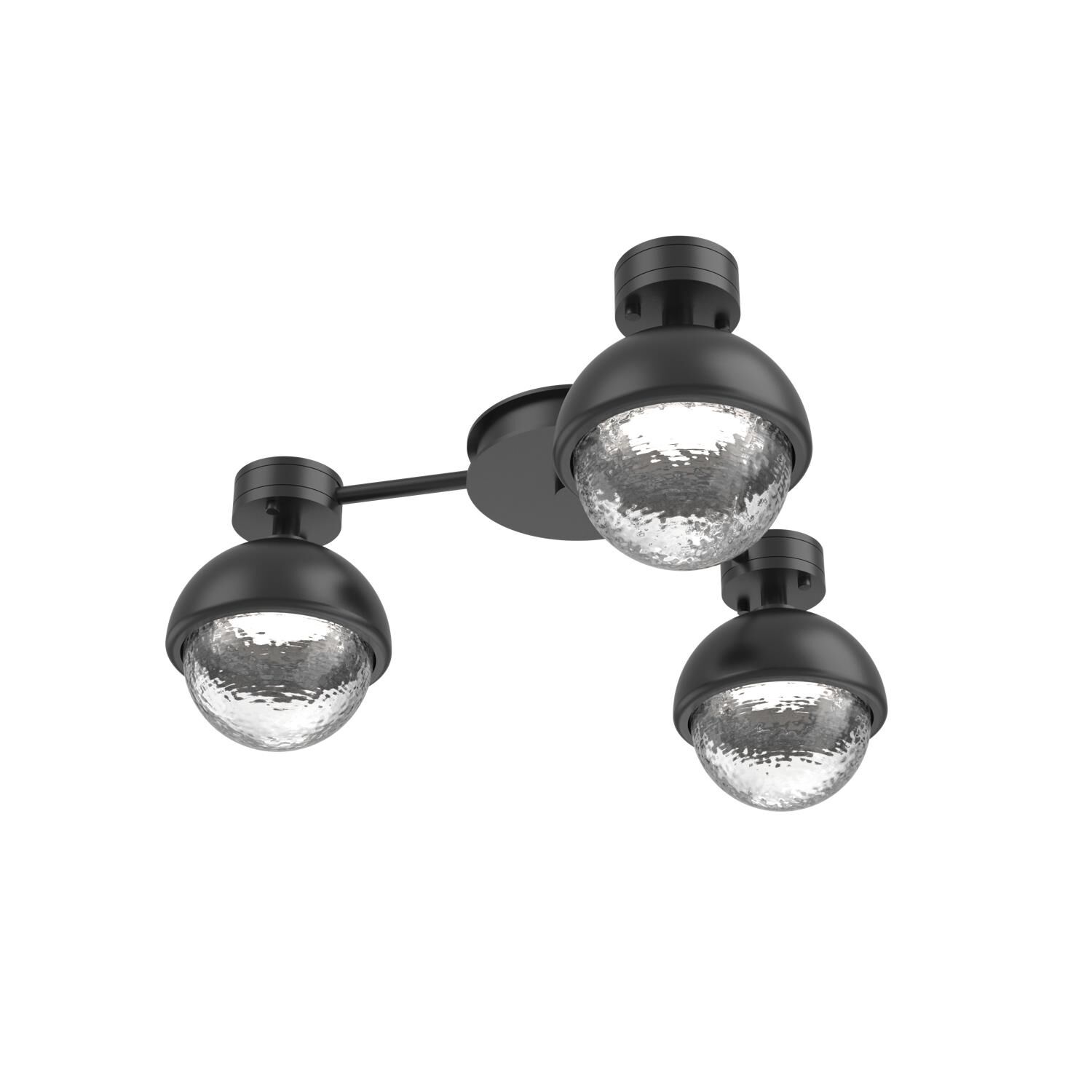 Levi Wilson Cabochon 23 Inch Flush Mount by Hammerton Studio