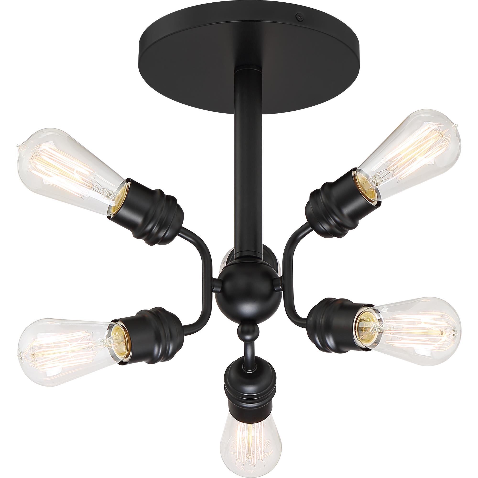 Faraday 16 Inch 6 Light Semi Flush Mount by Nuvo Lighting