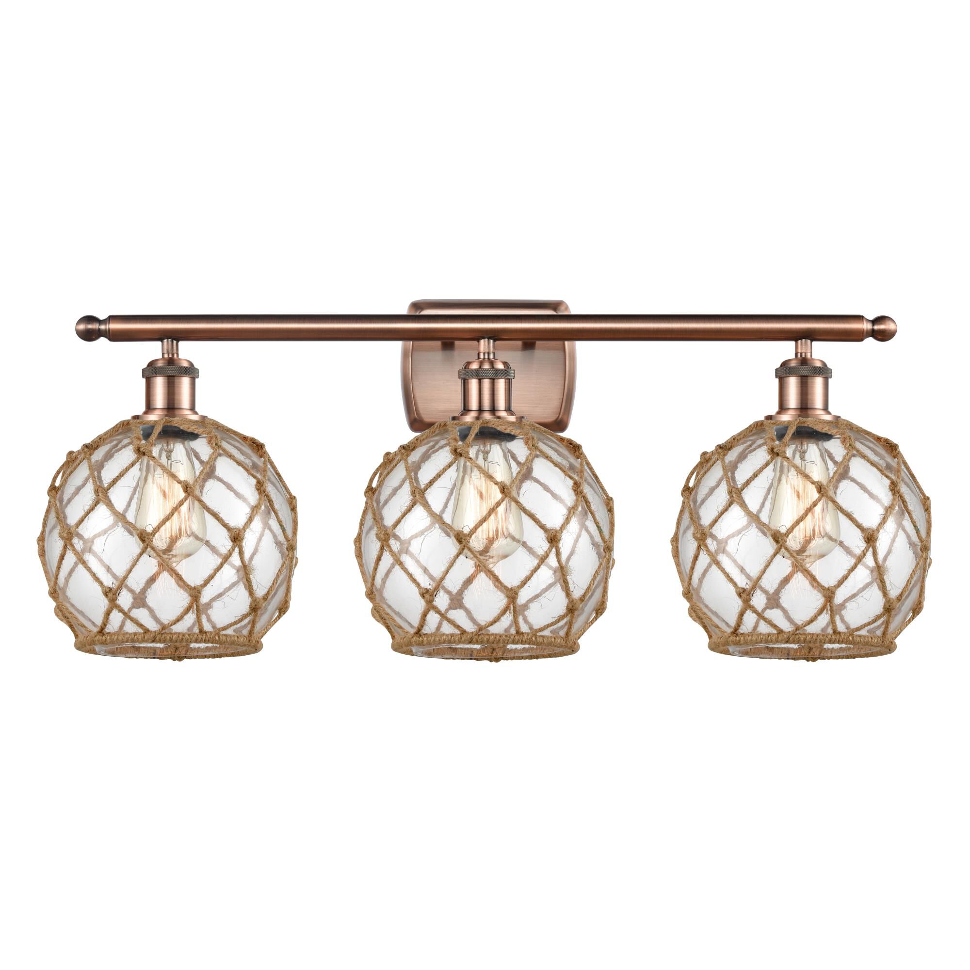 Bruno Marashlian Farmhouse Rope 28 Inch Bath Vanity Light by Innovations Lighting