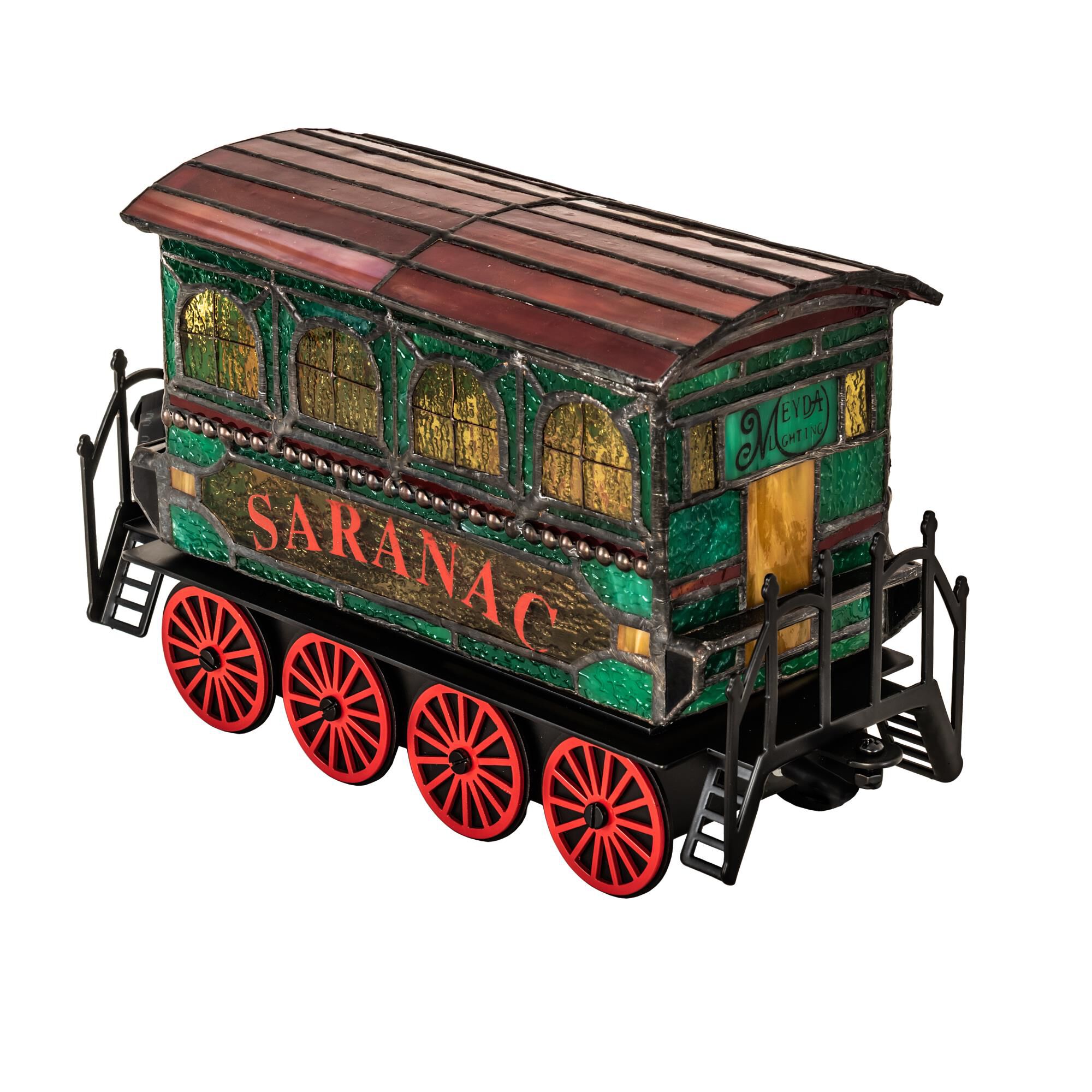 Traincar Sculpture by Meyda Lighting