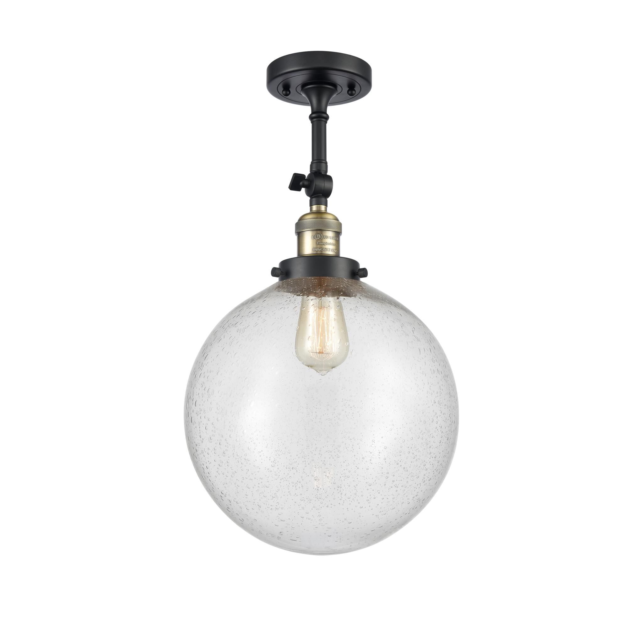 Bruno Marashlian XX-Large Beacon 12 Inch 1 Light Semi Flush Mount by Innovations Lighting