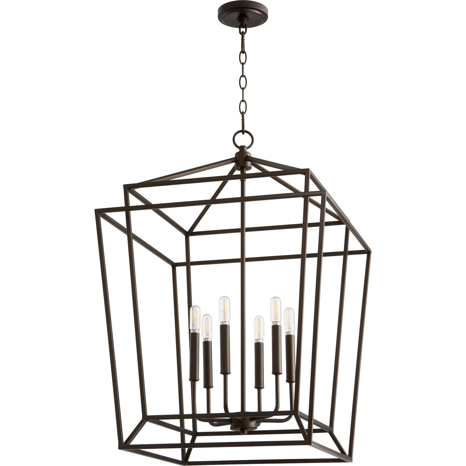 Monument 21 Inch Cage Pendant by Quorum International